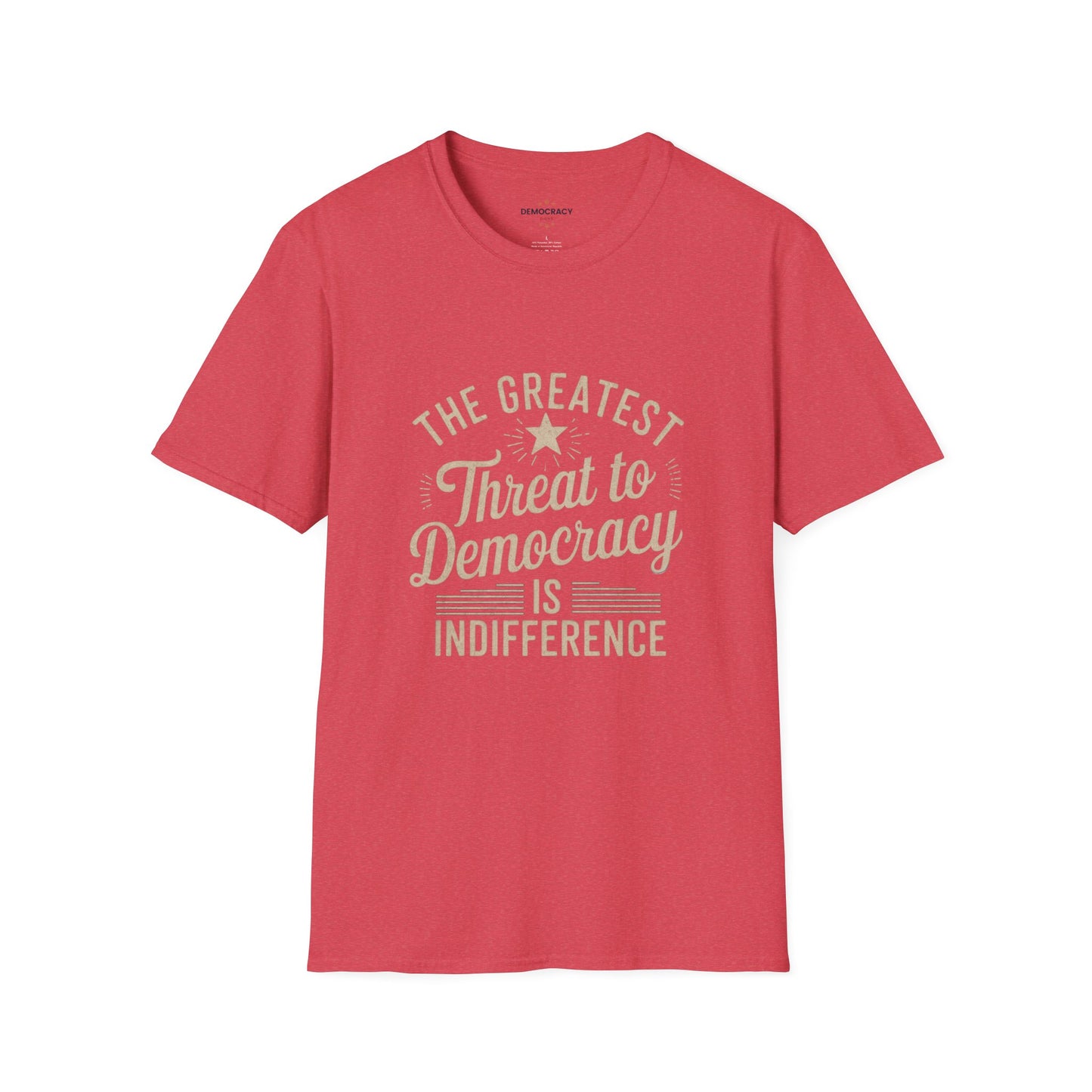 Greatest Threat to Democracy Shirt, Democracy Tshirt, Anti Trump Tshirt, Unisex, Multiple Colors, Free Shipping, Democracy Shirt