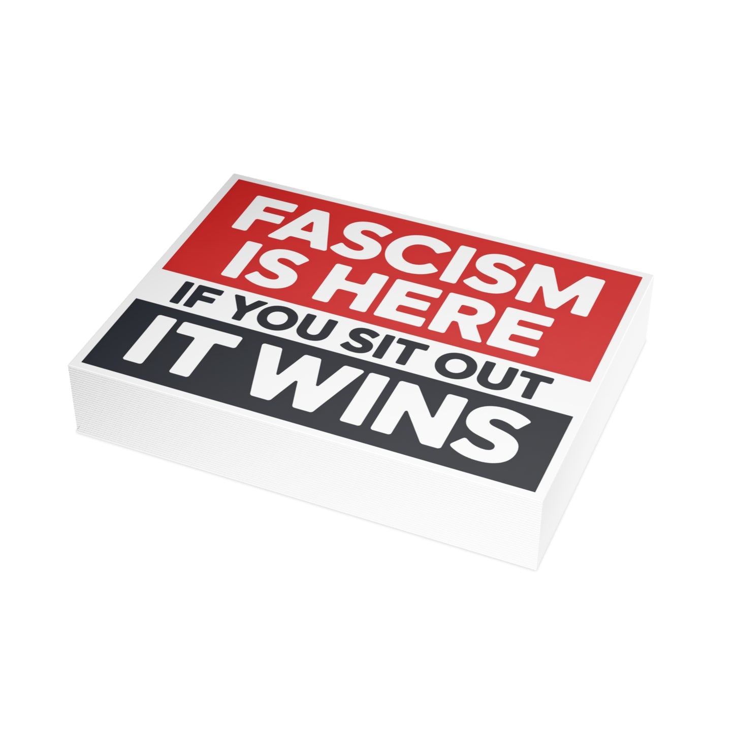 Political Postcards, No Envelopes, Social Justice Postcards, Democracy Postcards, Resistance Postcards, 6.25" x 4.6", 10, 30, 50 Pack