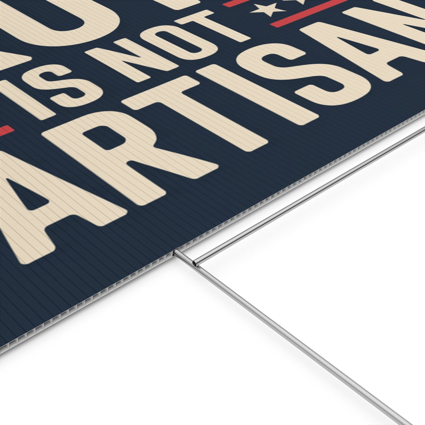 Anti Trump Yard Sign | Protest Sign | Anti Trump Sign | Political Yard Sign - Print on Both Sides - 18" x 24"