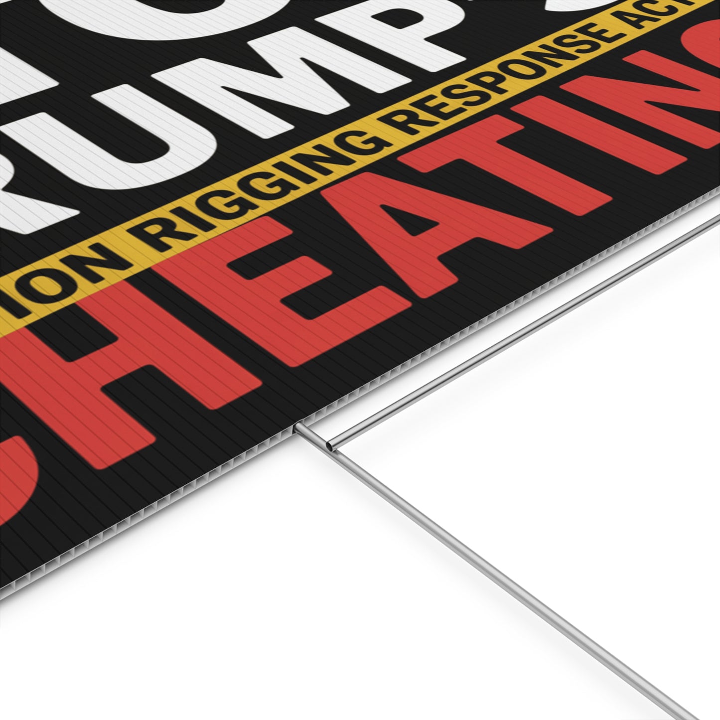 Election Rigging Response Act Yard Sign, Prop 50 Yard Sign, Gerrymandering Yard Sign, CA Protest Sign, California Signs