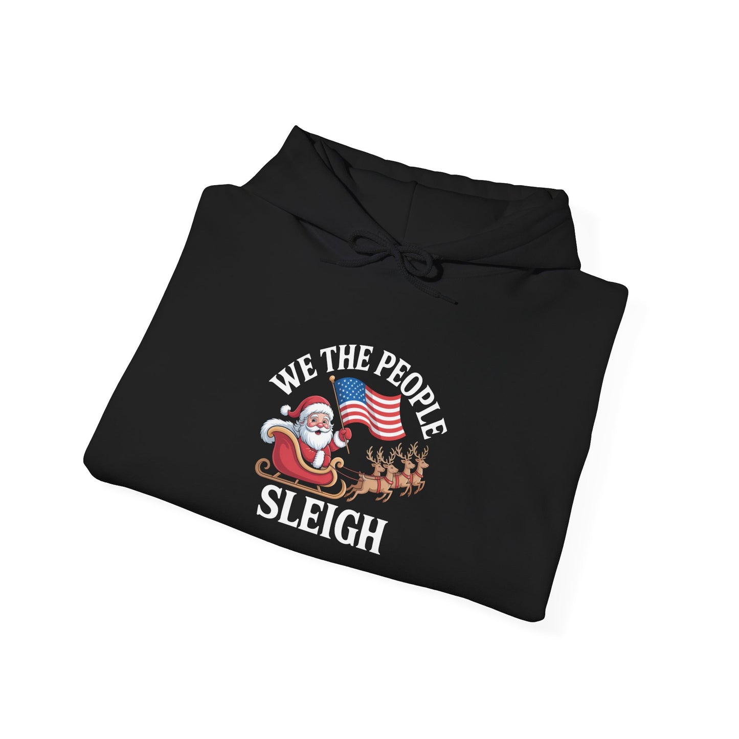 We the People Sleigh Hoodie, Merry Resistmas Hoodie, Holiday Hoodie, Christmas Hoodie, Resistance Hoodie, Multiple Colors, Free Shipping