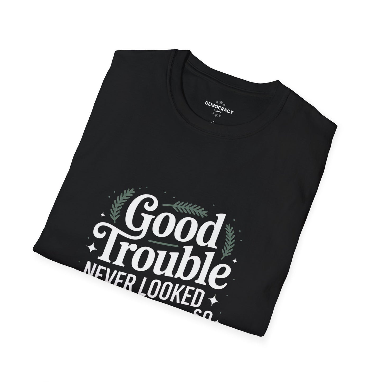 Good Trouble Never Looked So Festive Tshirt, Merry Resistmas Shirt, Holiday Tshirt, Holiday Shirt, Christmas Tshirt, Christmas Shirt