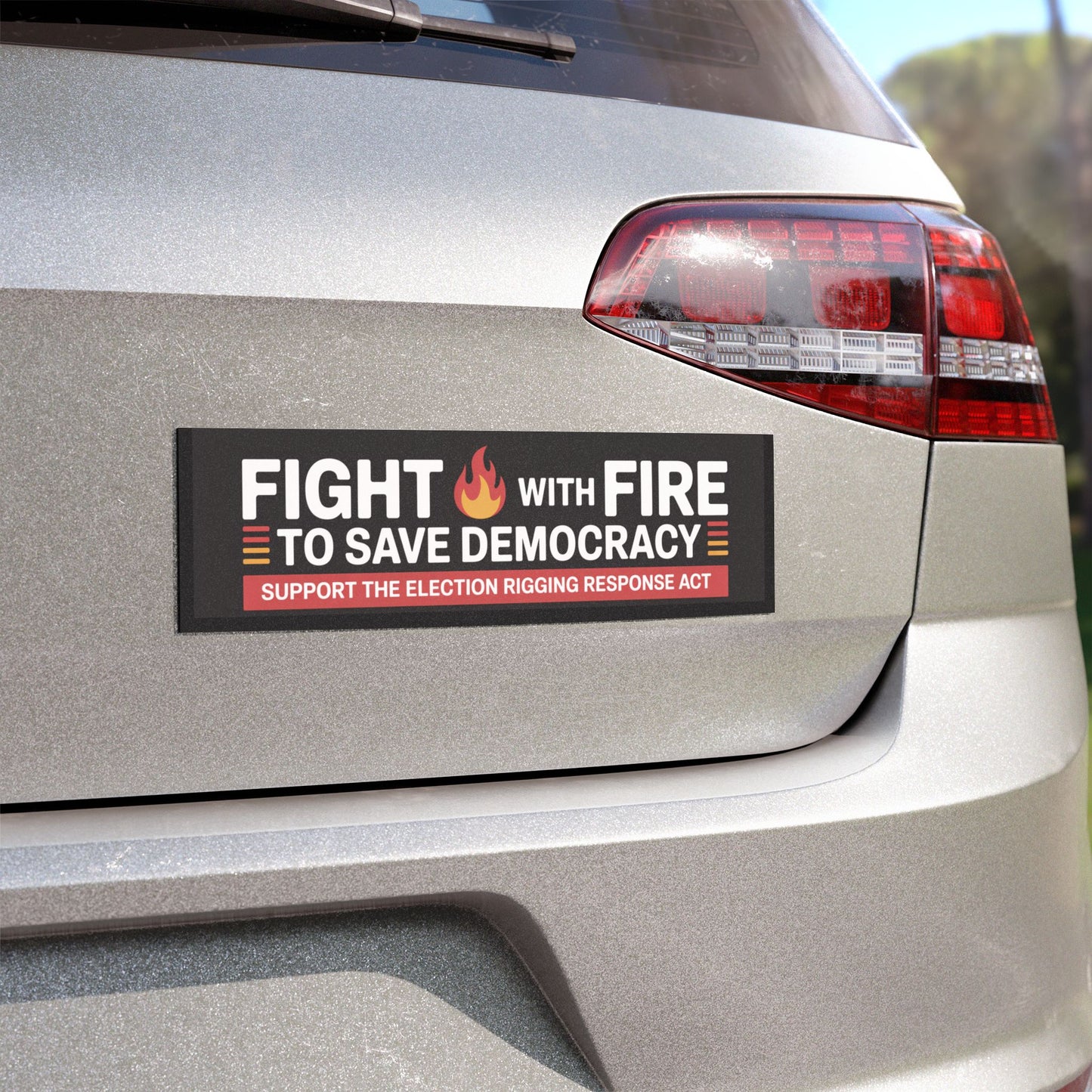 Election Rigging Response Act Car Magnet, Prop 50 Car Magnet, Election Rigging Magnet, CA Protest Sign, Free Shipping