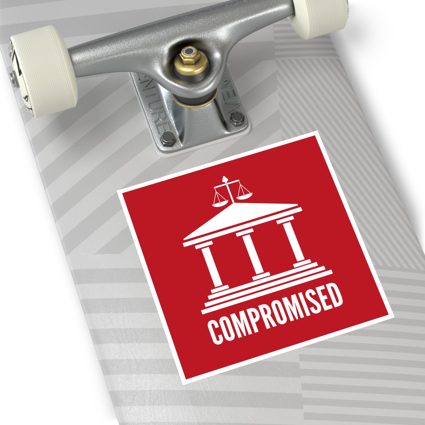 Supreme Court Compromised Sticker | Political Protest Vinyl Decal | Pro-Democracy