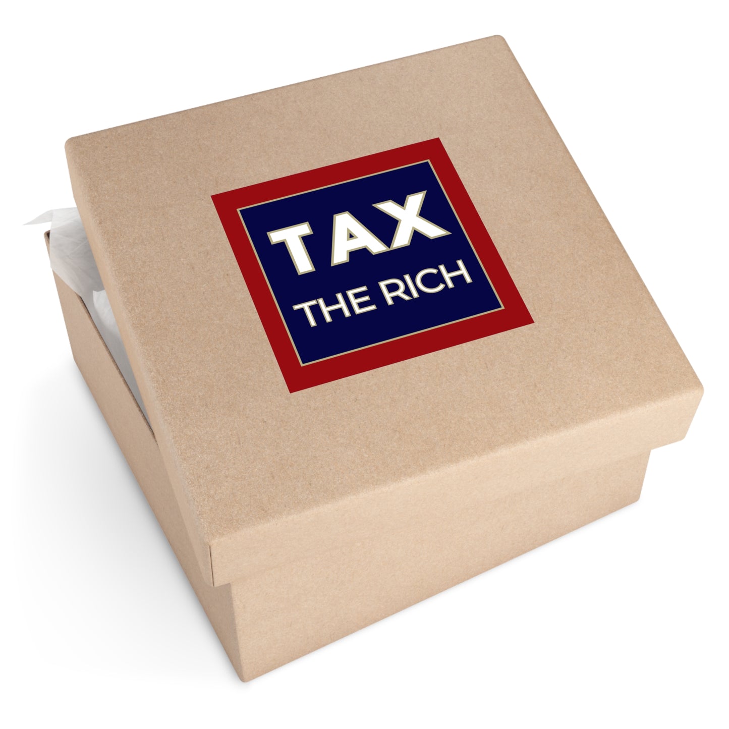 Tax the Rich Sticker | Oligarchy Political Sticker | Indoor/Outdoor Use