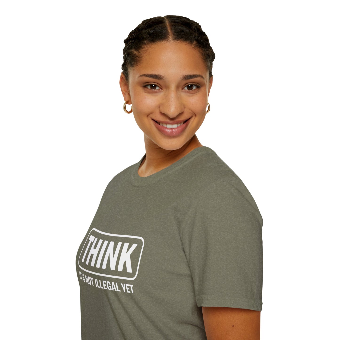 Think It's Not Illegal Yet Tshirt, Funny Political Tshirt, Funny Anti Trump Tshirt, Unisex Style, Multiple Colors, Free Shipping,