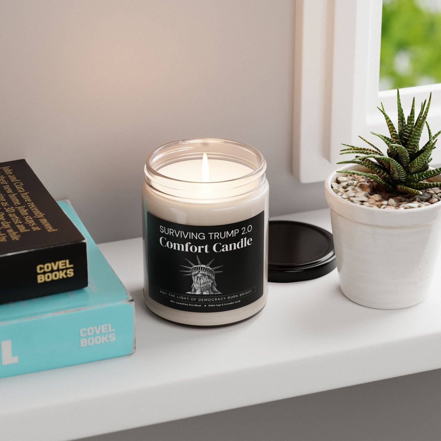 Anti Trump Gift, Surviving Trump 2.0 Comfort Candle