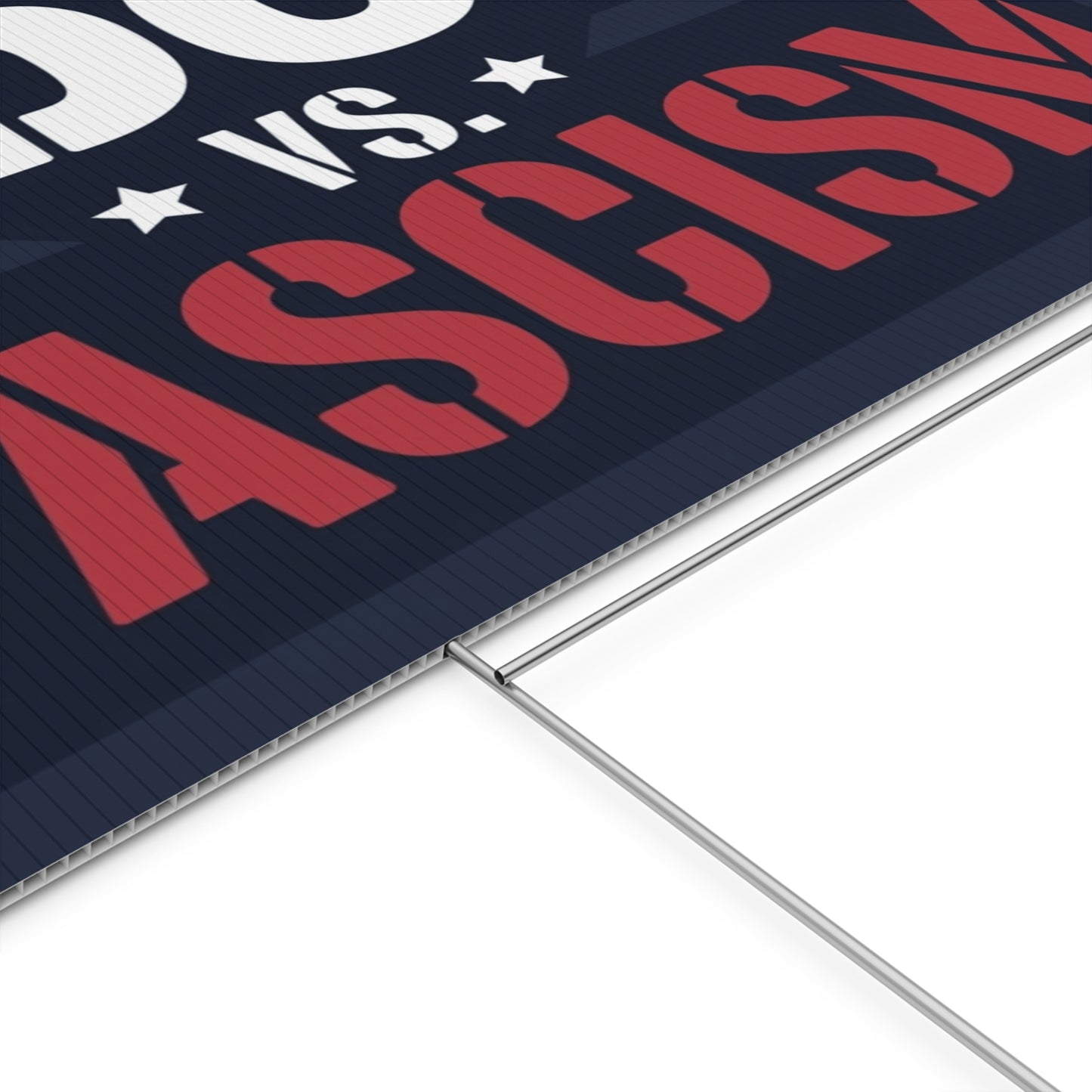 DC vs. Fascism Yard Sign, Stop the Trump Takeover Signs, Free DC Yard Sign, Multiple Sizes Available