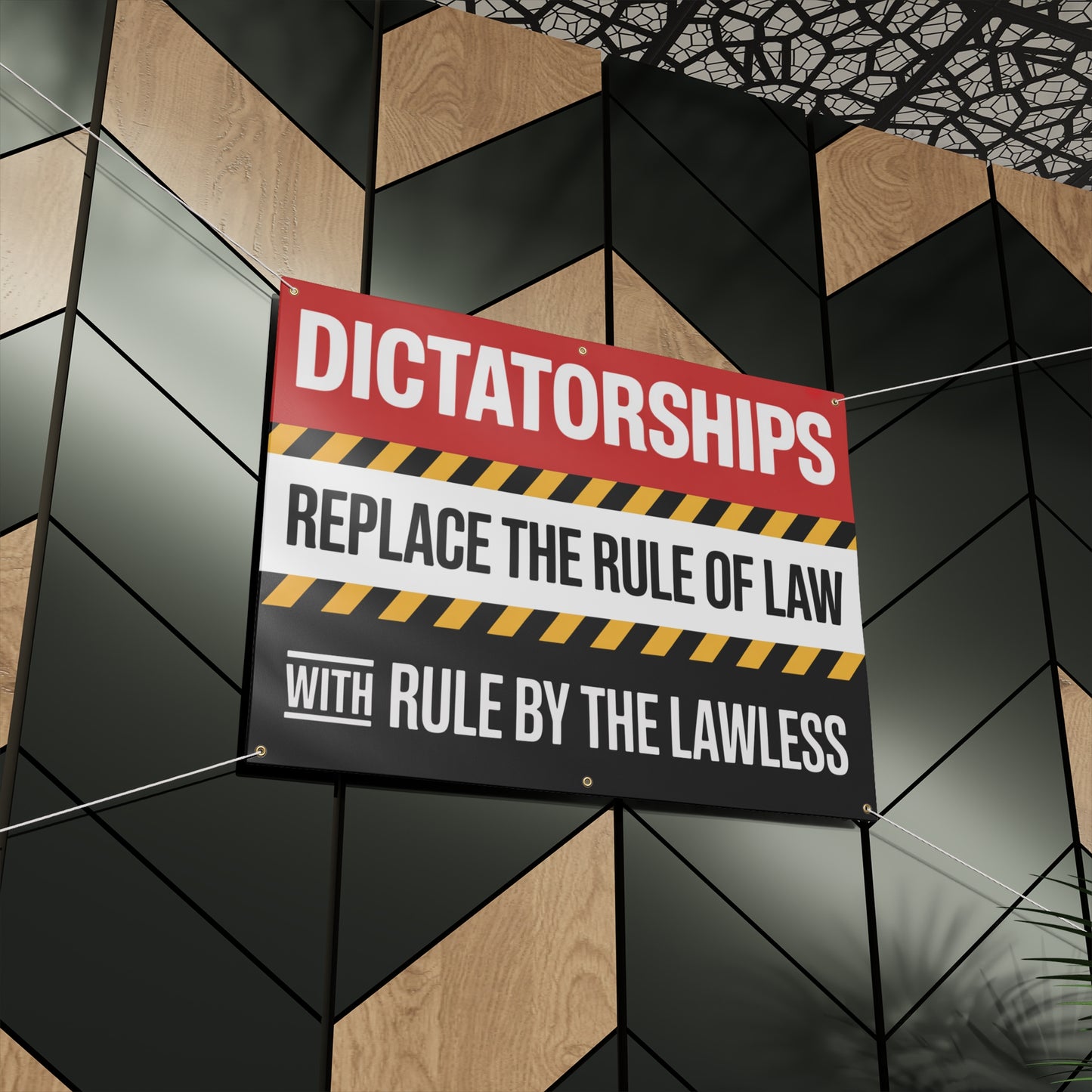 Dictator Banner, Anti Trump Banners, Protest Banners, Anti MAGA Banners, Resistance Signs, Political Banners, Free Shipping