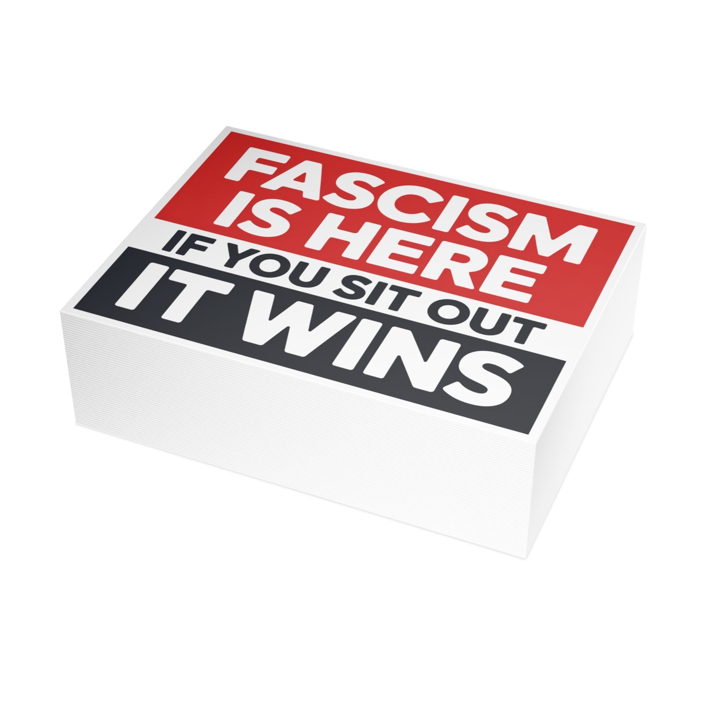 Political Postcards, No Envelopes, Social Justice Postcards, Democracy Postcards, Resistance Postcards, 6.25" x 4.6", 10, 30, 50 Pack