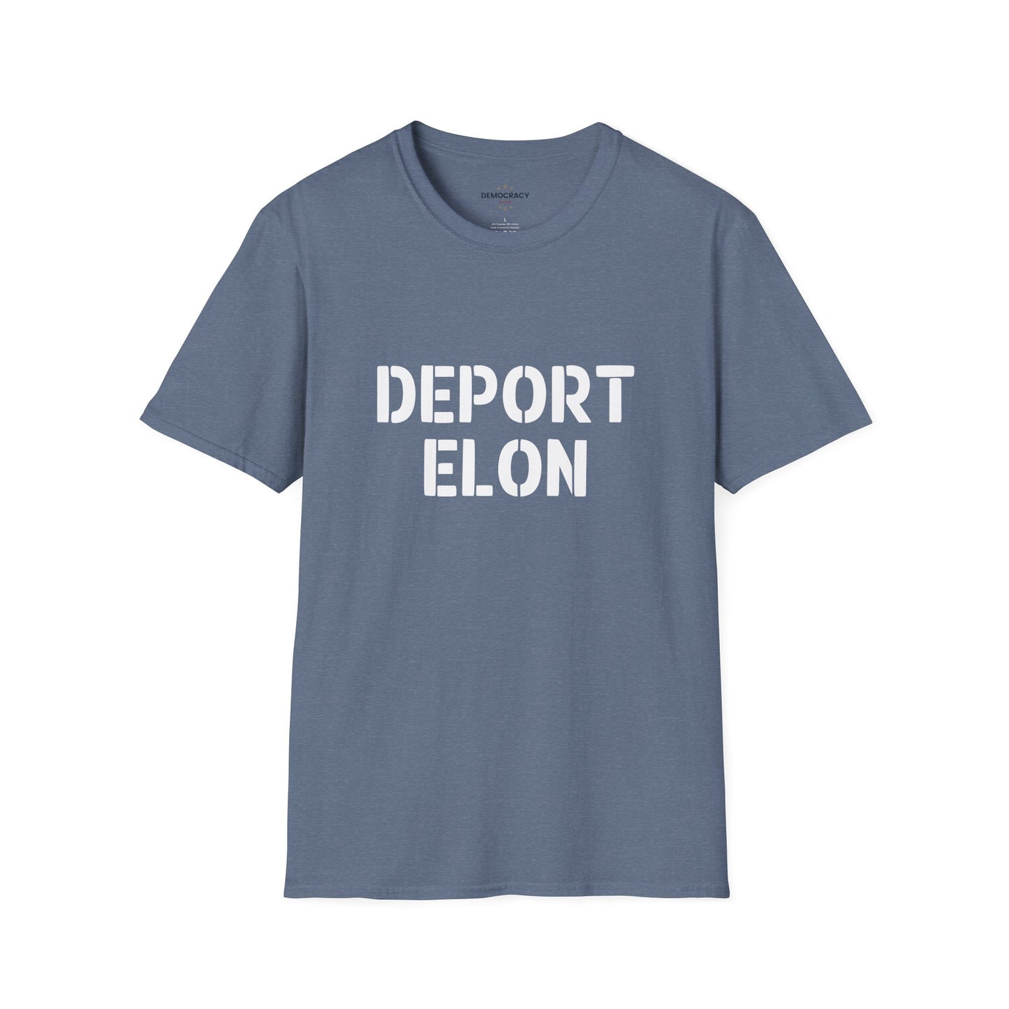Deport Elon T-shirt, Anti-Trump Shirt, Unisex, 100% Cotton, Multiple Colors