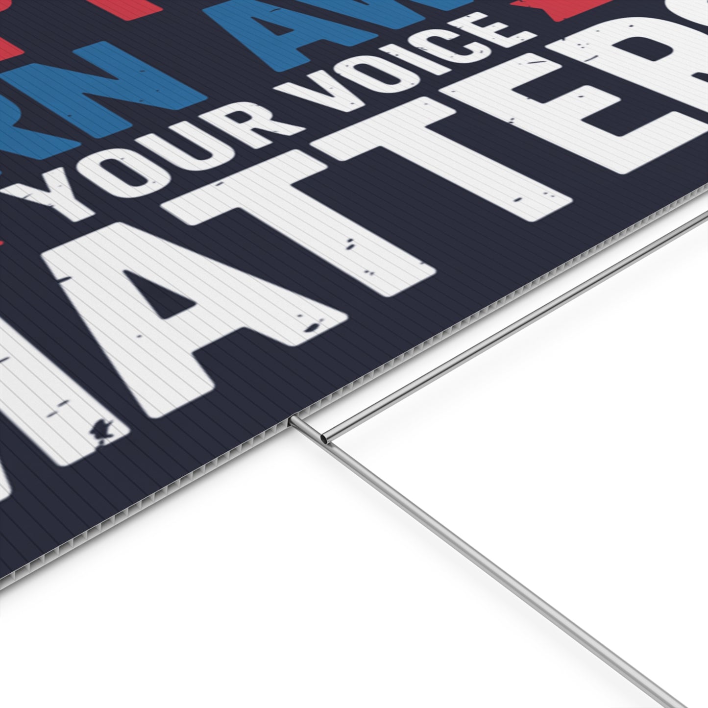 Your Voice Matters Yard Sign, Resistance Yard Sign, Protest Signs, Anti Trump Signs, Resist Signs, Signs for Protest, Multiple Sizes