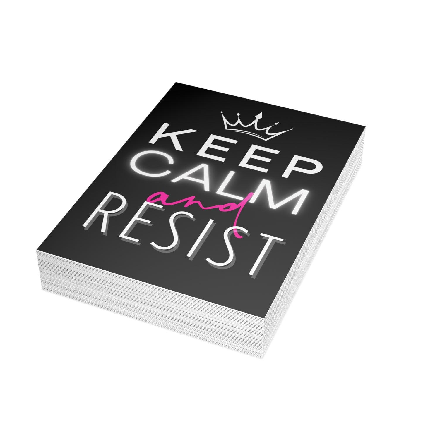Political Notecards, Political Postcards w/Envelopes, 10, 30 or 50 Packs, 5" x 7", Vote Postcards, Social Justice Postcards, Resistance Postcards