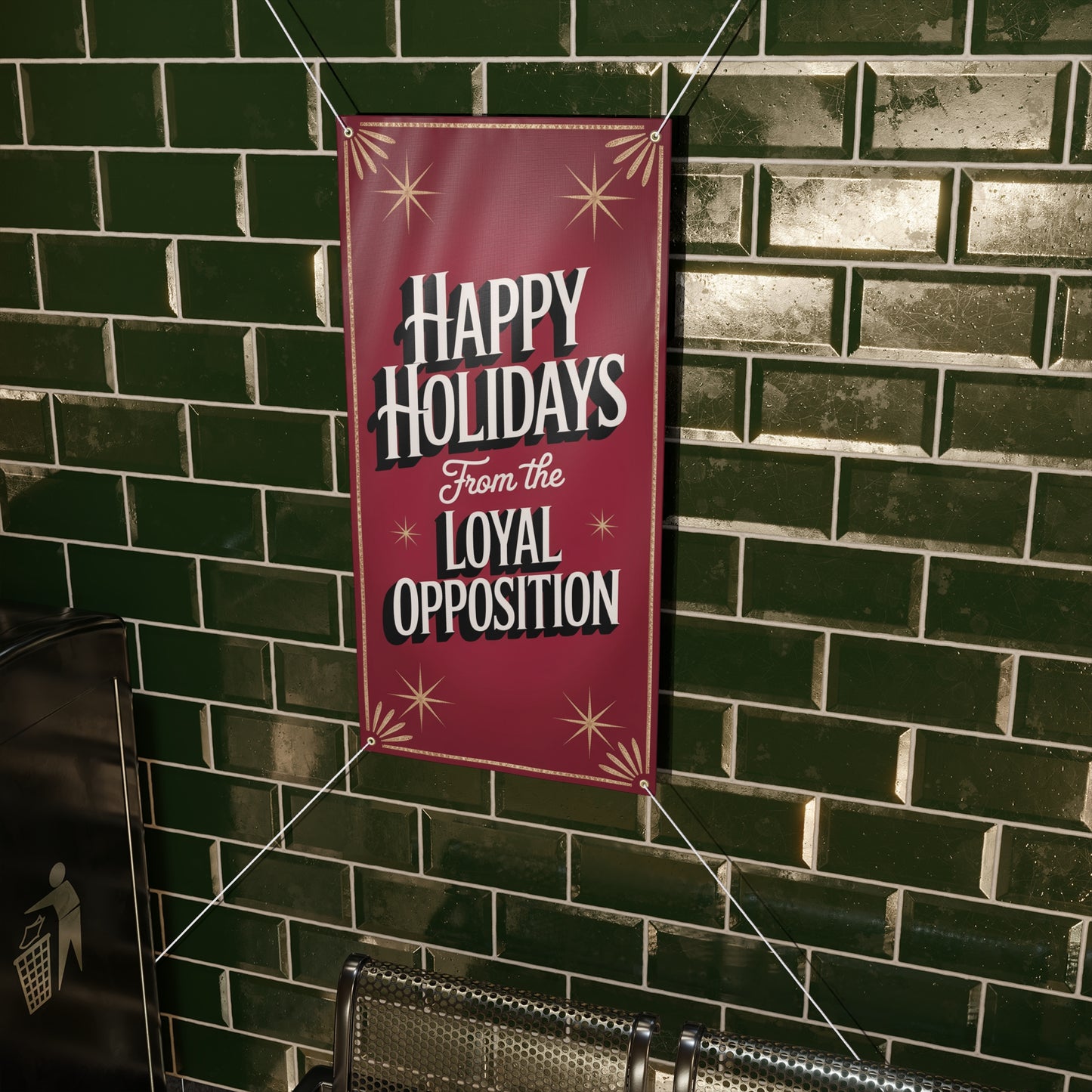 Funny Anti Trump Christmas Door Sign, Christmas Door Decor, Holiday Door Sign, Holiday Door Decor