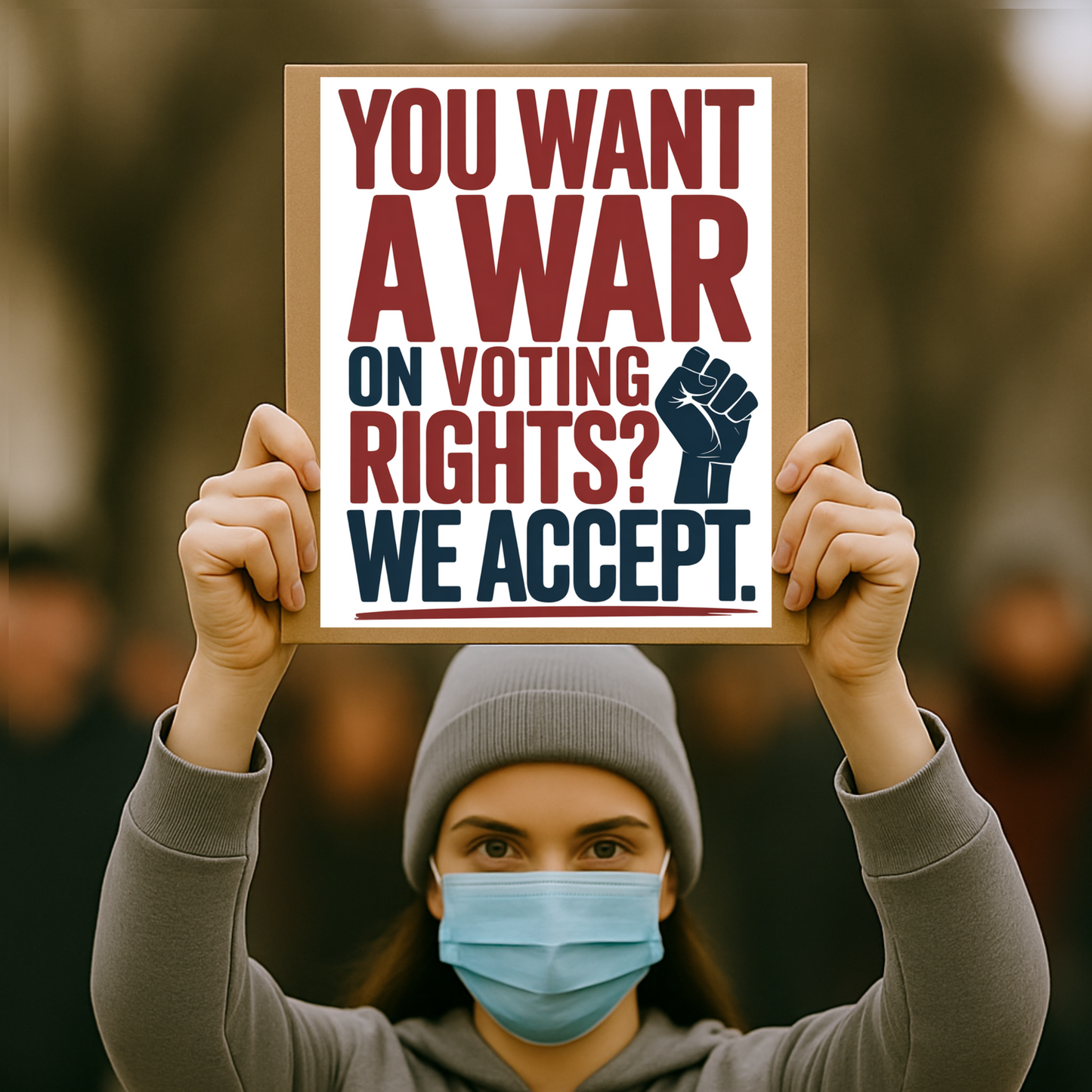 Gerrymandering Protest Signs, Voting Rights Protest Signs, 3 Signs Included, High Res Printable Protest Signs, Anti Trump Protest Signs