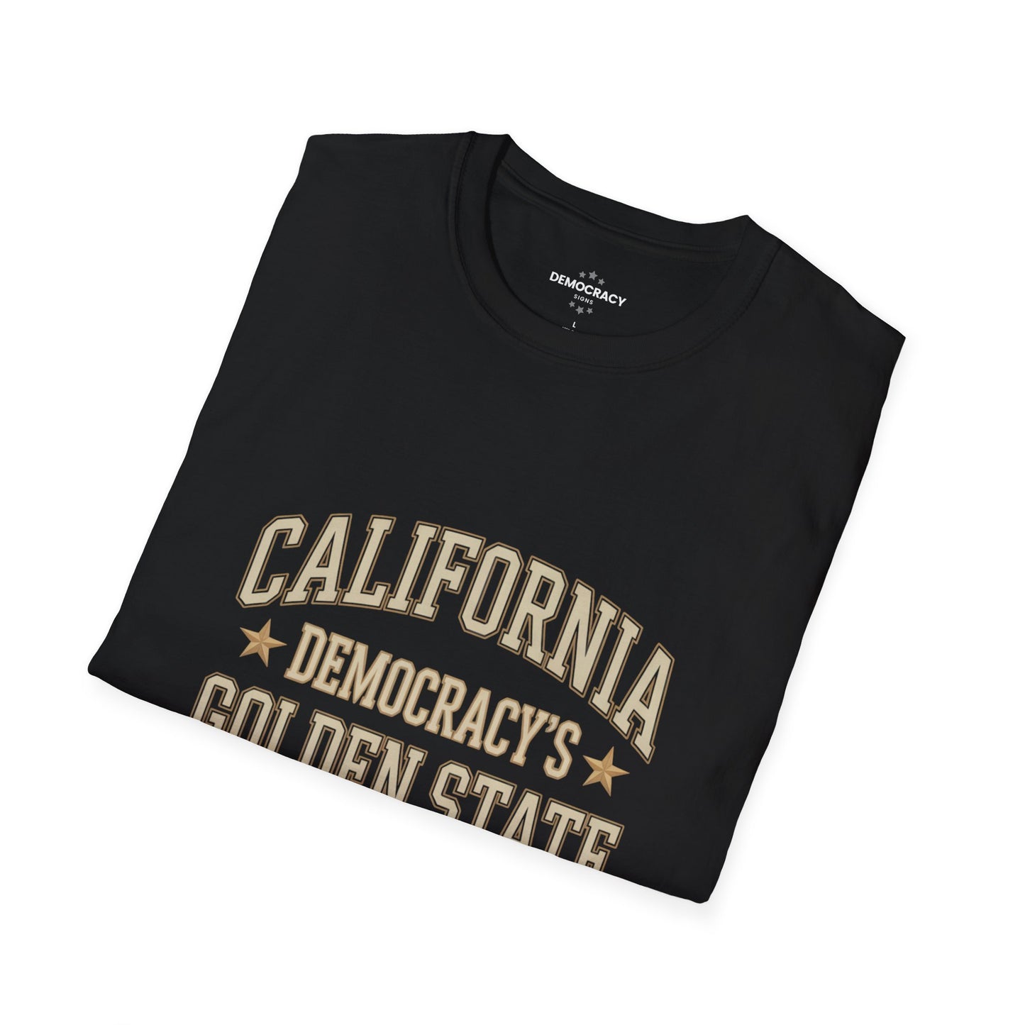 California Democracy's Golden State Tshirt, Election Rigging Response Act Shirt, Prop 50 Tshirt, Unisex Style, Free Shipping