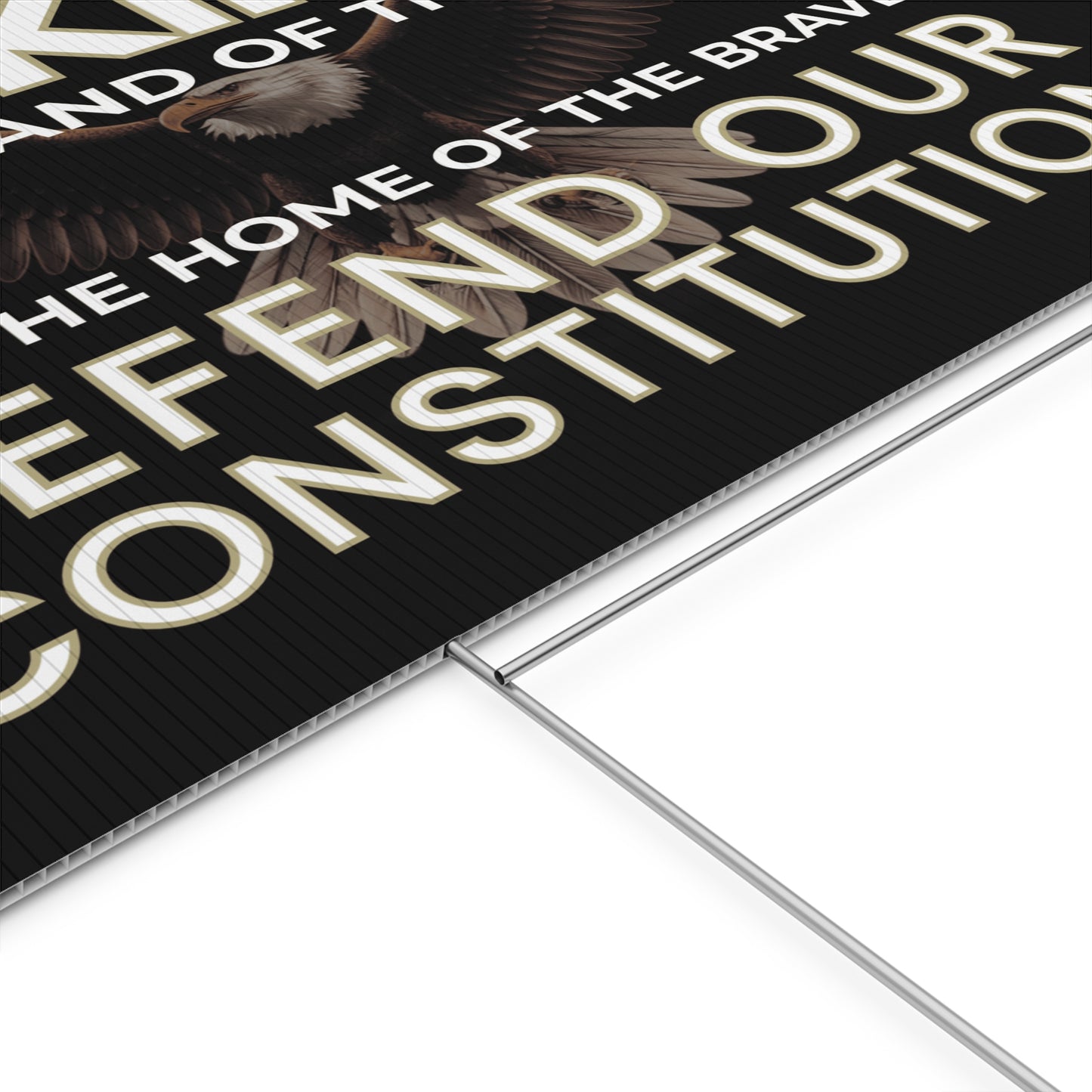 No Kings Yard Sign, No Kings Protest Sign, Patriotic Yard Sign, Defend Constitution, Protest Signs, Anti Trump Yard Signs, Multiple Sizes