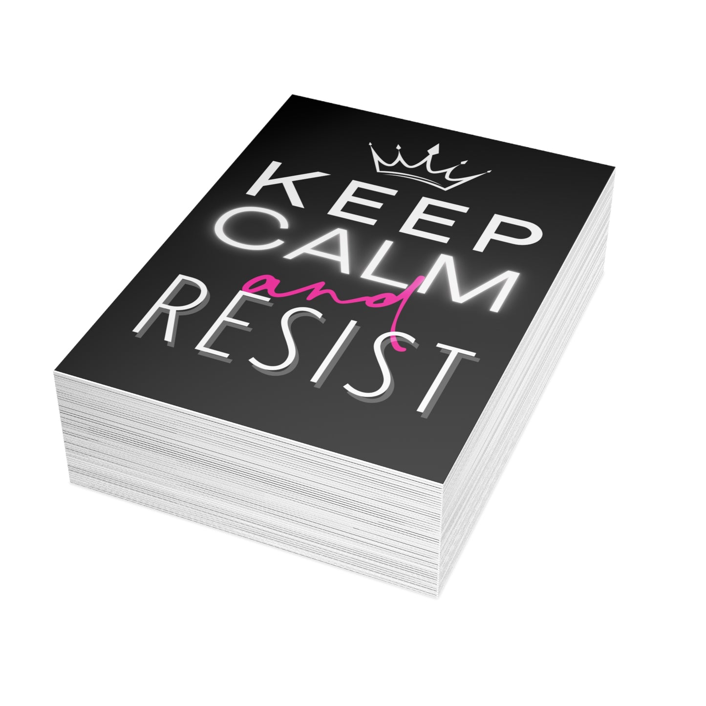 Political Notecards, Political Postcards w/Envelopes, 10, 30 or 50 Packs, 5" x 7", Vote Postcards, Social Justice Postcards, Resistance Postcards