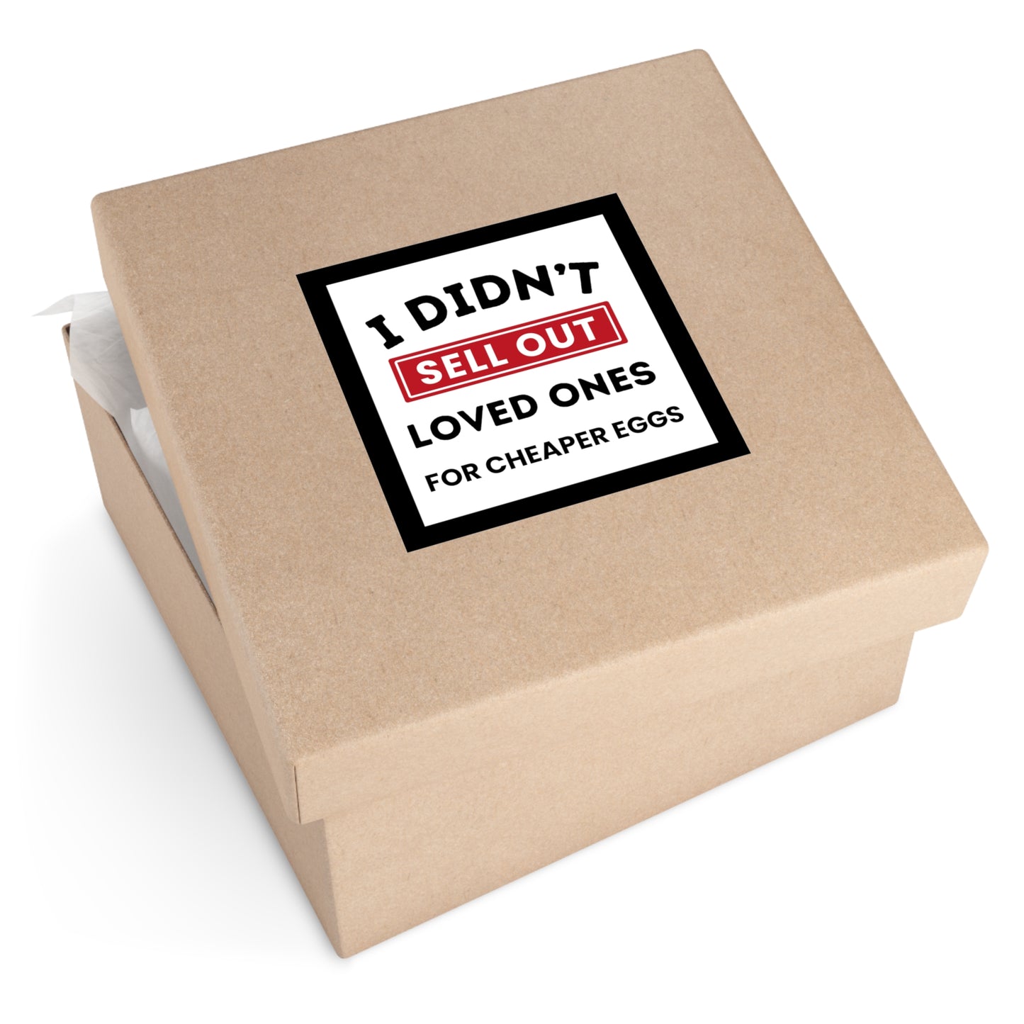 Anti Trump Sticker, Egg Price Sticker, Egg Voters Sticker, Indoor/Outdoor, Multiple Sizes, Democracy Sticker, Resistance Sticker