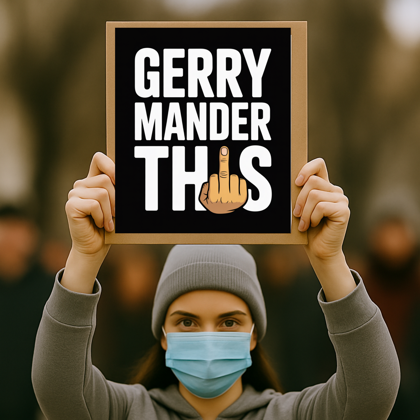 Gerrymandering Protest Signs, Voting Rights Protest Signs, 3 Signs Included, High Res Printable Protest Signs, Anti Trump Protest Signs