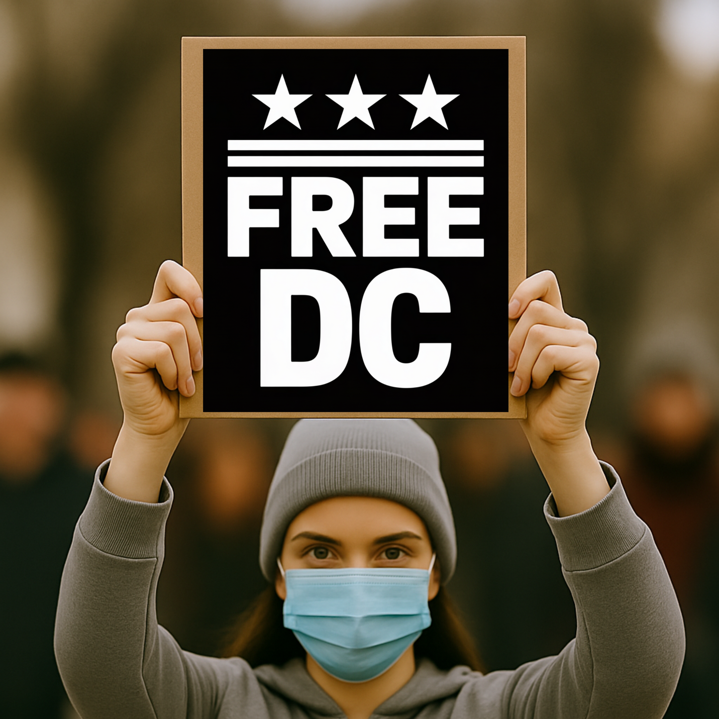 DC Protest Signs, Free DC Signs, 3 Signs Included, Print at Home or Enlarge Locally, Printable Protest Signs, Anti Trump Protest Signs