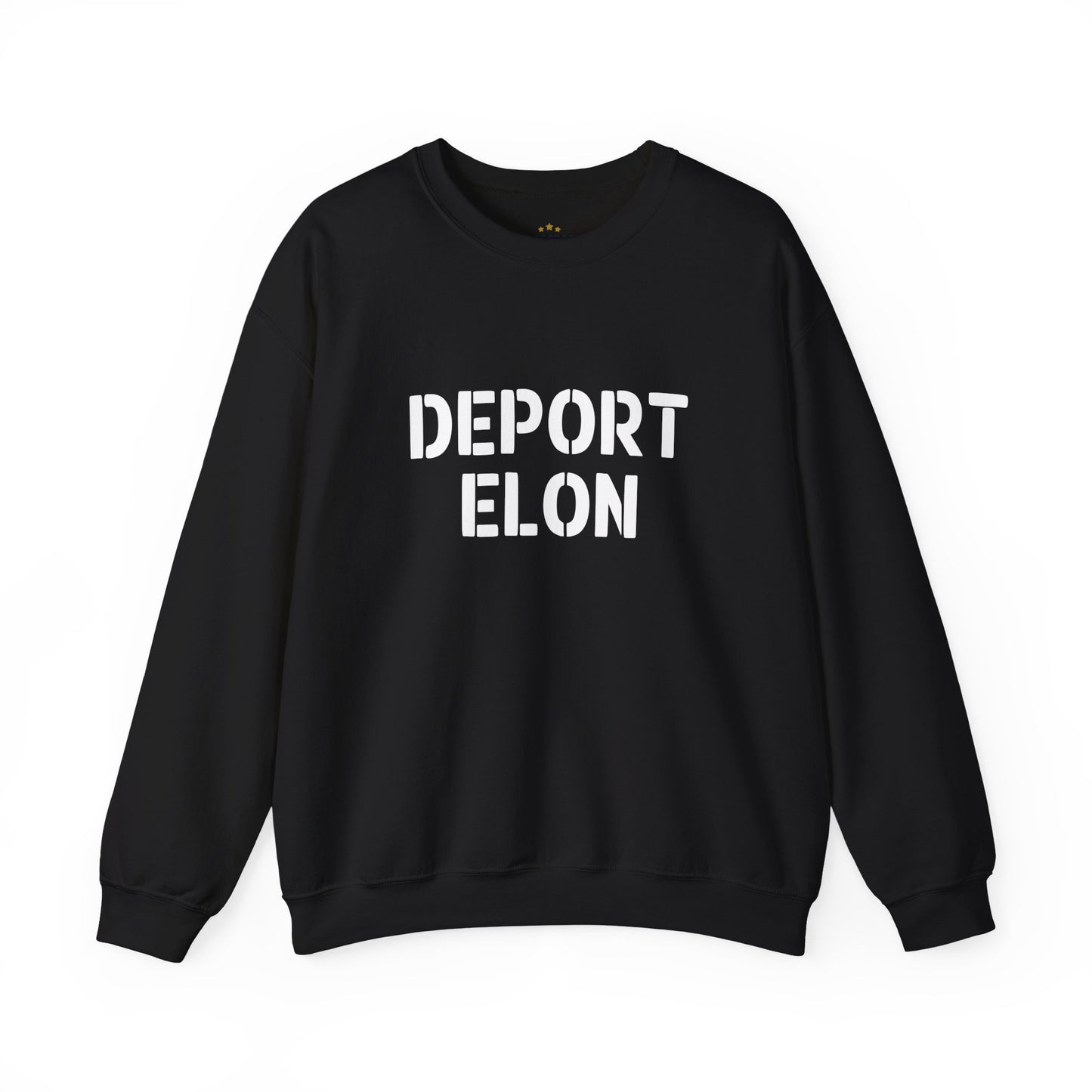 Deport Elon Sweatshirt, Unisex, Pro-Democracy Design, Cotton/Polyester Blend