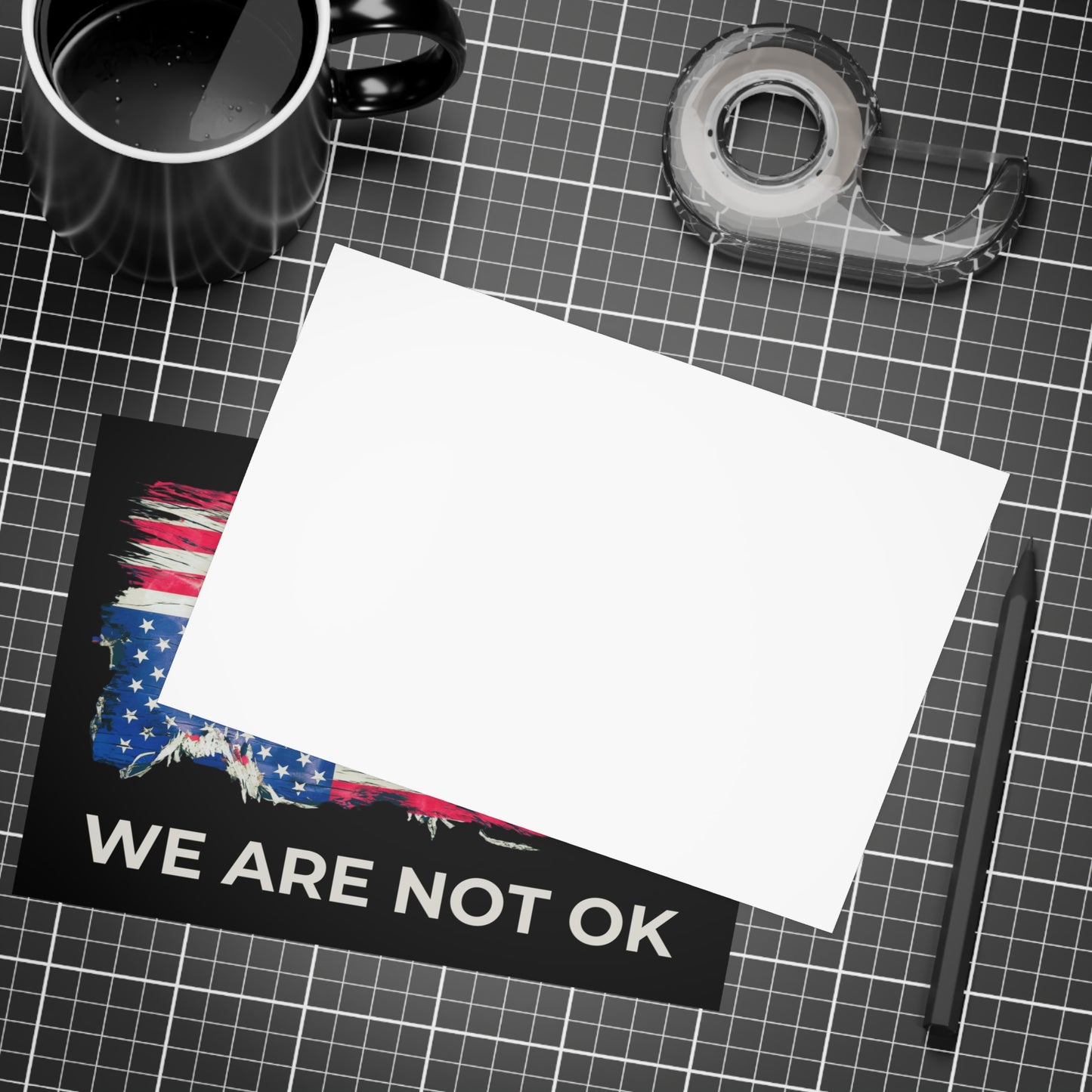 Political Notecards, Political Postcards w/Envelopes, 10, 30 or 50 Packs, 5" x 7", Vote Postcards, Social Justice Postcards, Resistance Postcards