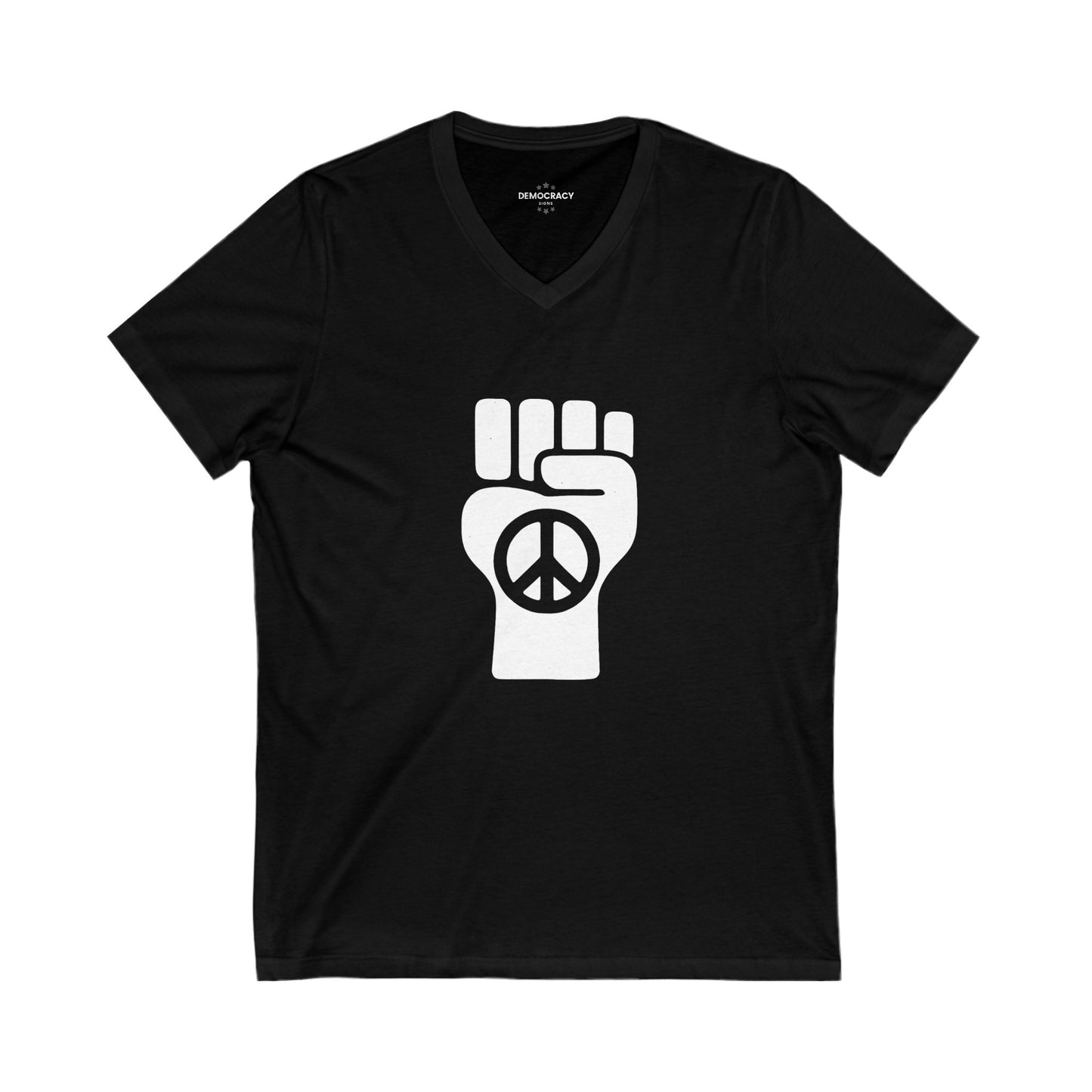 Peaceful Protest Tee, Protest Shirt, Anti Trump Shirt, Print on Both Sides, Unisex, Multiple Colors, Free Shipping, Activist Shirt