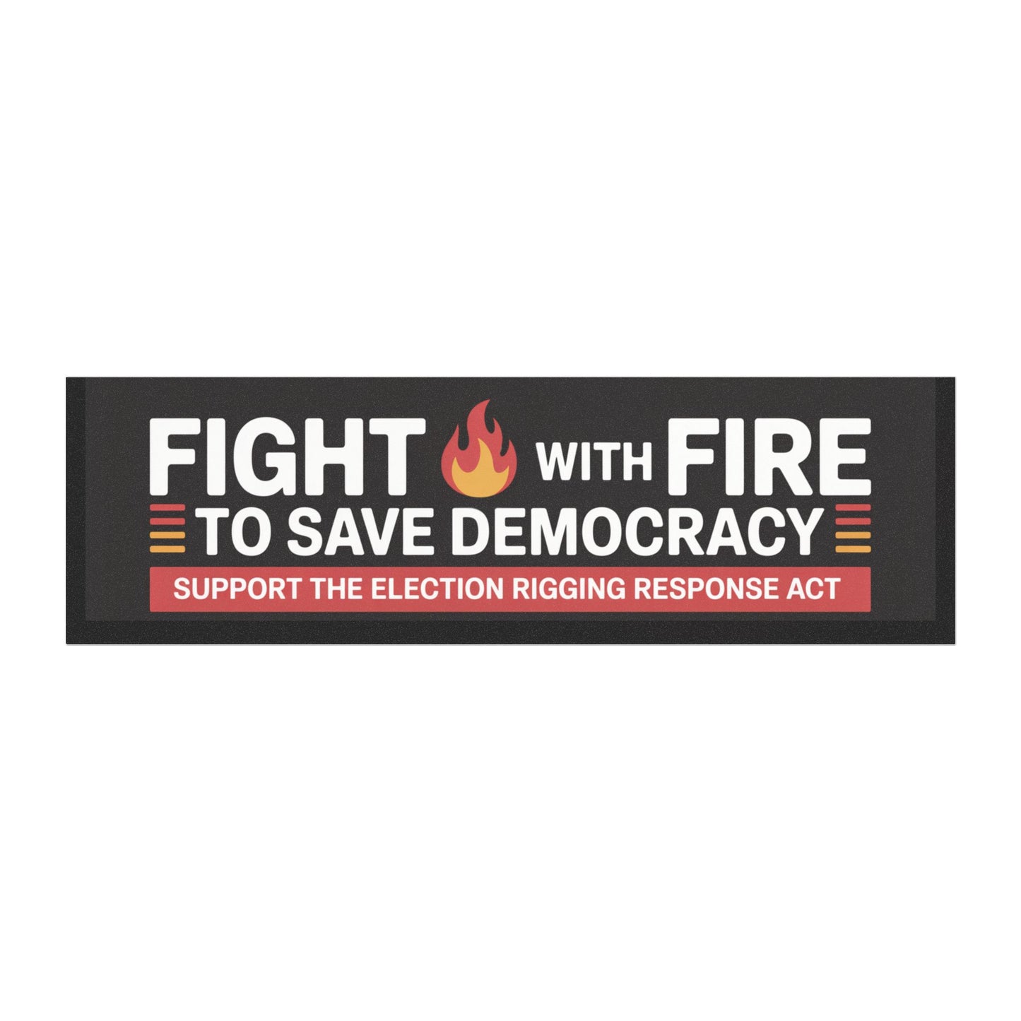 Election Rigging Response Act Car Magnet, Prop 50 Car Magnet, Election Rigging Magnet, CA Protest Sign, Free Shipping