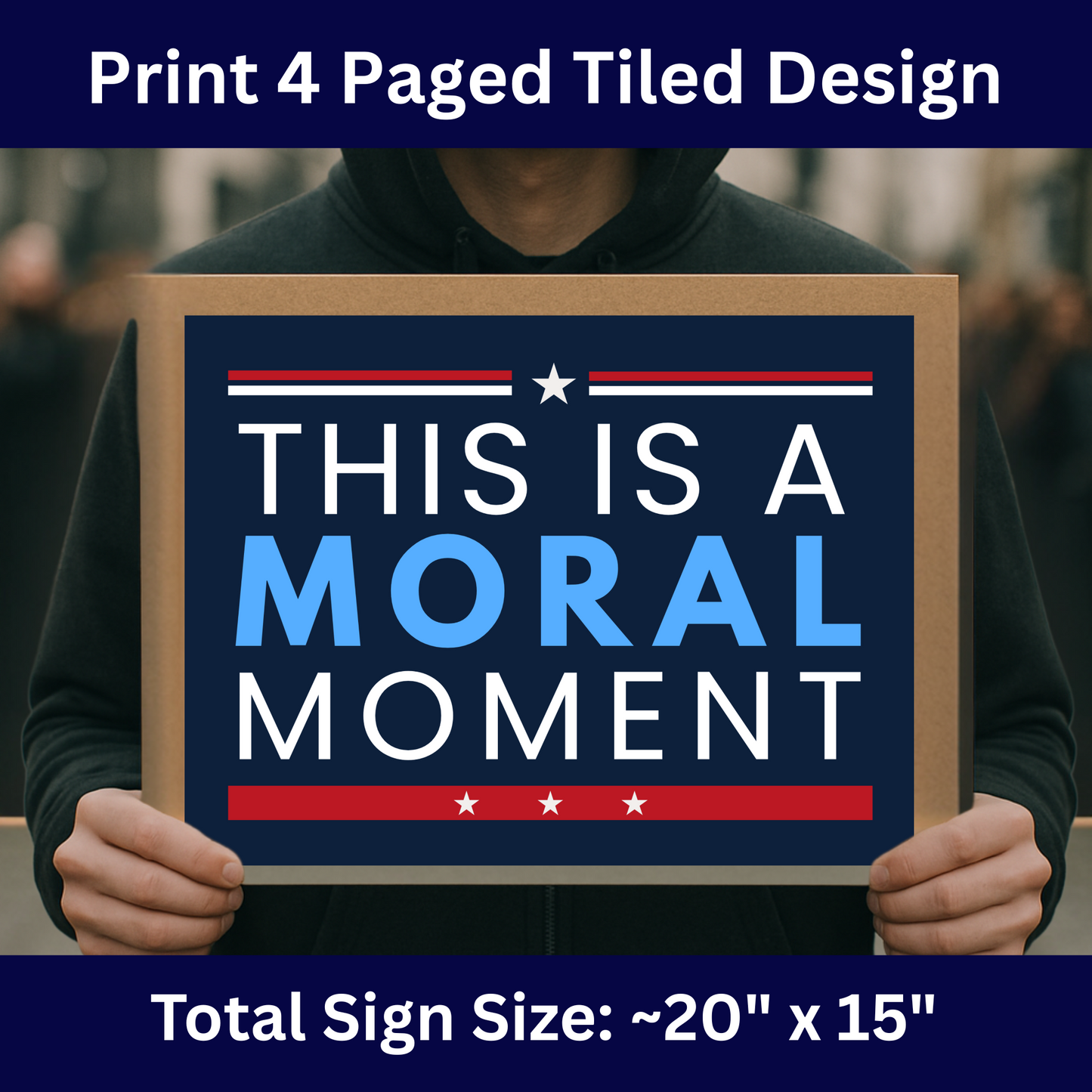 Printable Protest Signs, Digital Download Poster, Anti Trump Protest Signs, Political Posters, Print 2 Sizes at Home