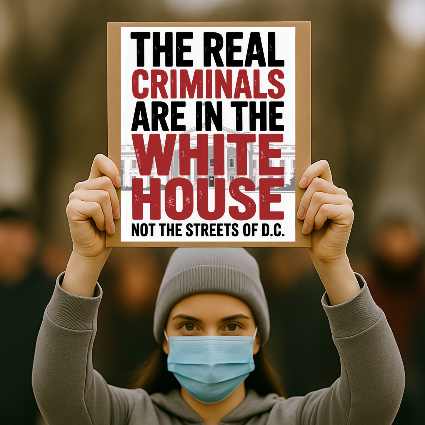 DC Protest Signs, Free DC Signs, 3 Signs Included, Print at Home or Enlarge Locally, Printable Protest Signs, Anti Trump Protest Signs