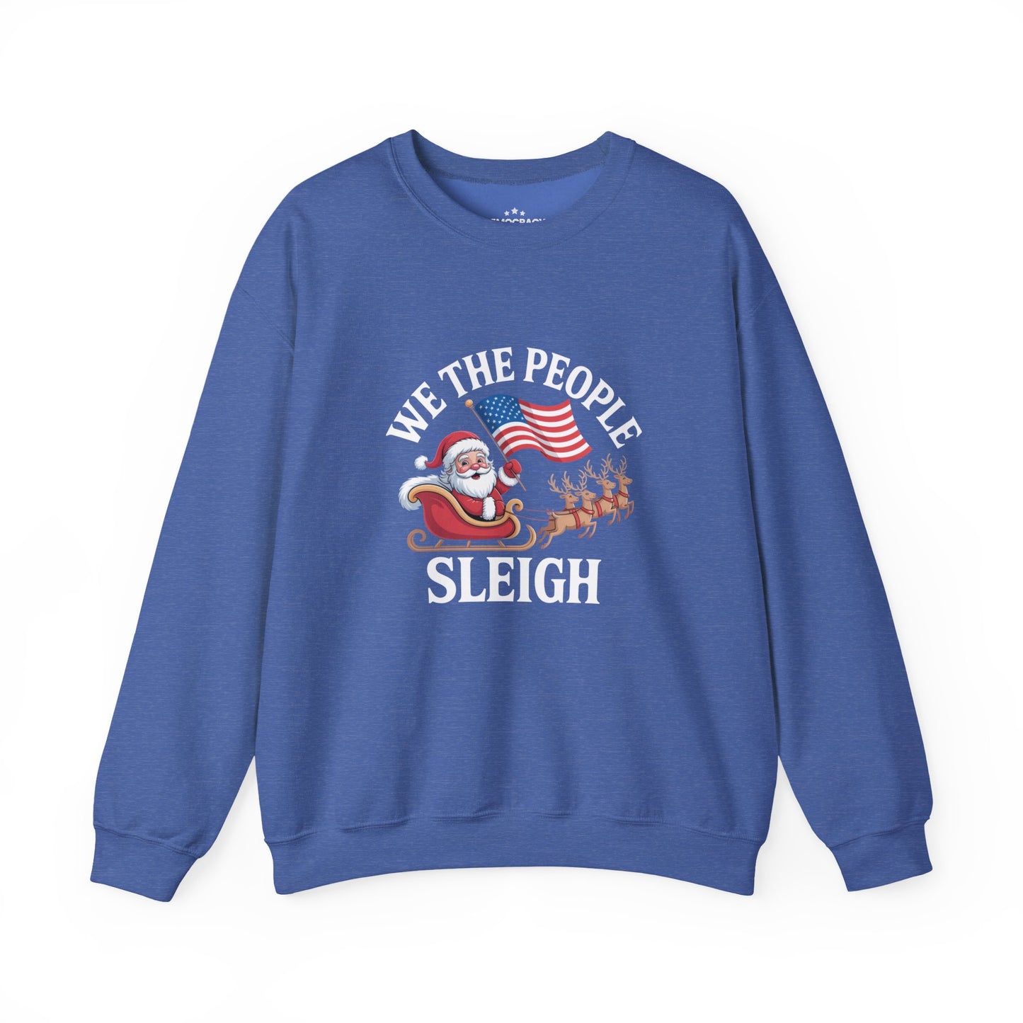 We the People Sleigh Sweatshirt, Merry Resistmas Sweatshirt, Holiday Sweatshirt, Christmas Sweatshirt, Unisex, Many Colors, Free Shipping