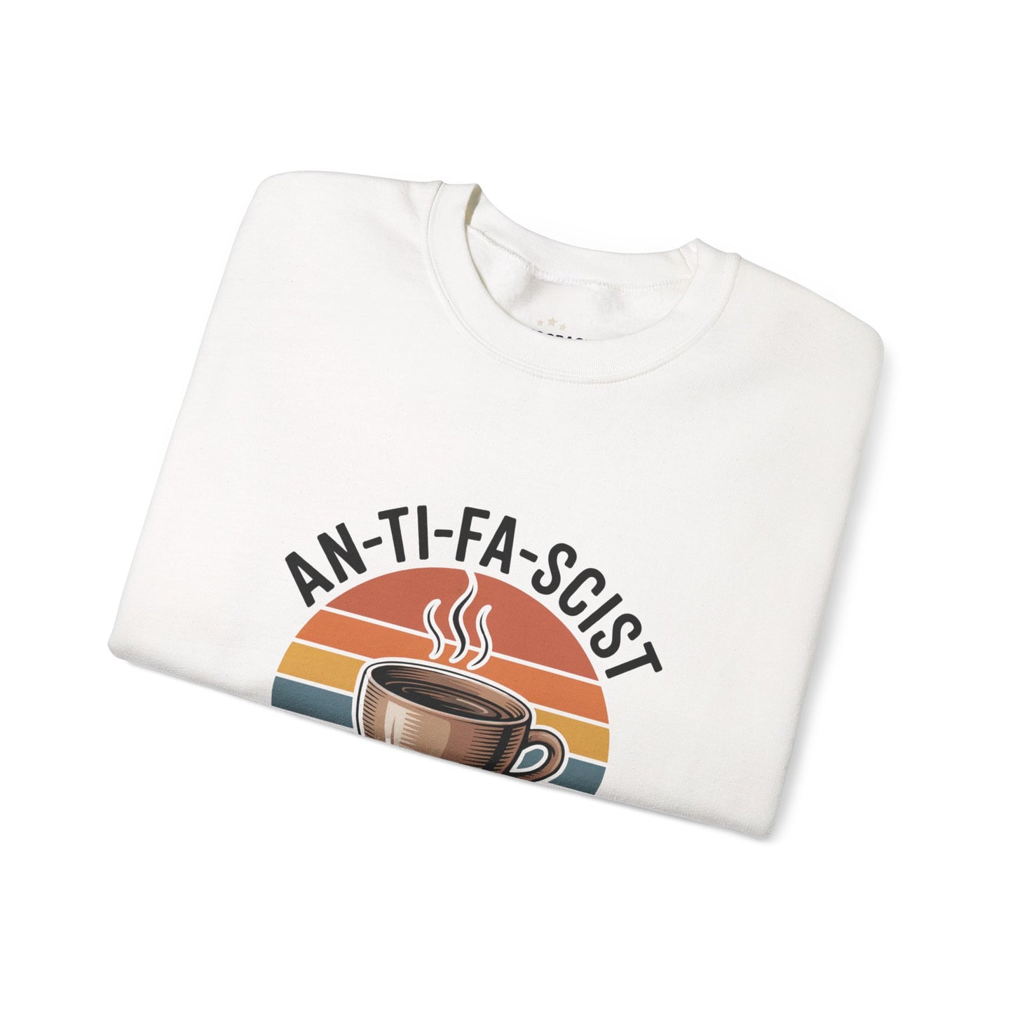 Funny Antifa Sweatshirt, Anti Fascist Sweatshirt, Anti Fascism Sweatshirt, Funny Anti Trump Sweatshirt, Unisex Style, Multiple Colors, Free Shipping,