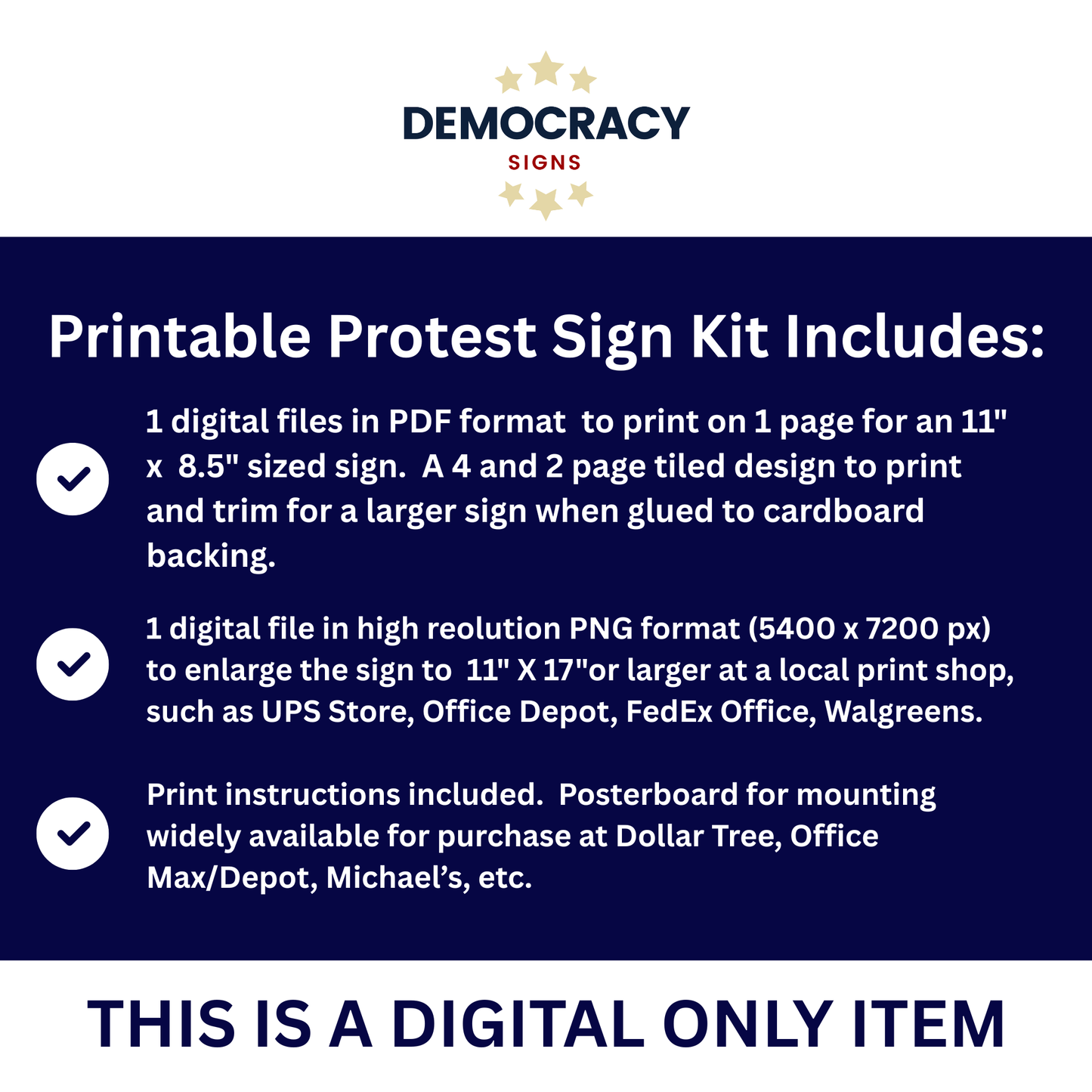 Anti ICE Protest Sign - Printable Protest Sign Kit - It's a Beautiful Day to Melt Some ICE