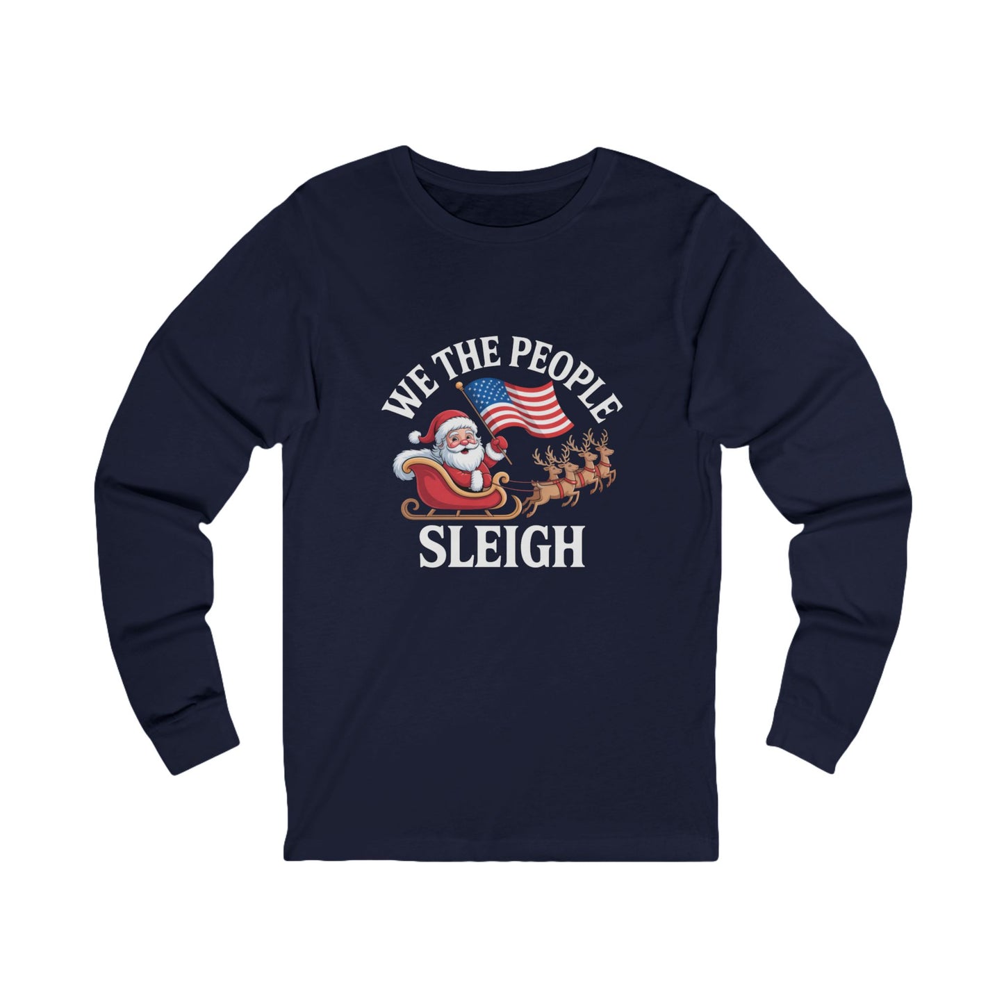 We The People Sleigh Tshirt, Merry Resistmas Shirt, Holiday Tshirt, Holiday Shirt, Christmas Tshirt, Christmas Shirt, Anti Trump Shirt