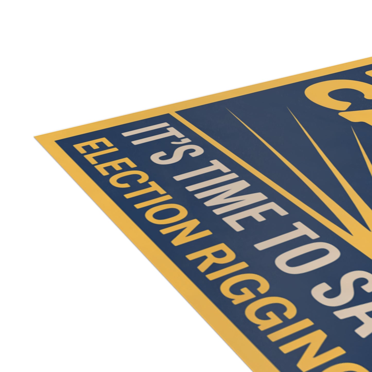 Prop 50 Postcards, Election Rigging Response Act Postcards, 6.25" x 4.6", 10, 30 or 50 Pack