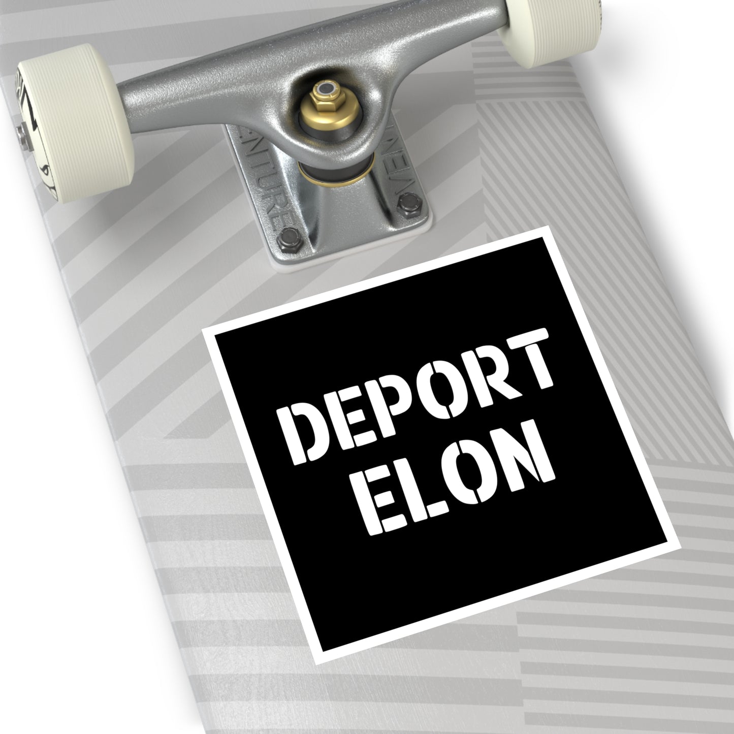 Deport Elon Sticker, Anti Trump Sticker, Political Vinyl Sticker for Car & Laptop