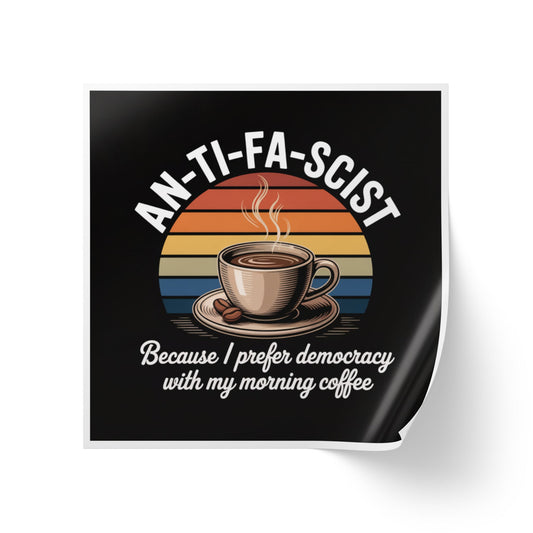 Funny Antifa Wholesale Political Sticker Rolls β 2β³Γ2β³ Vinyl, Waterproof, High Turnover & Profit Margin