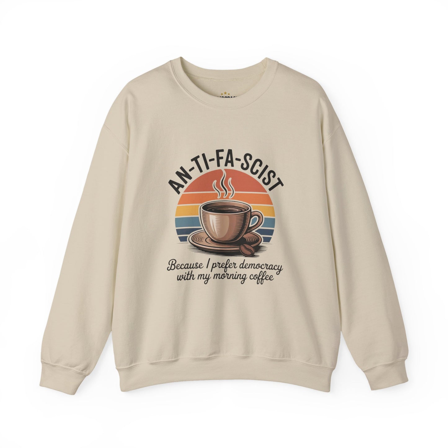 Funny Antifa Sweatshirt, Anti Fascist Sweatshirt, Anti Fascism Sweatshirt, Funny Anti Trump Sweatshirt, Unisex Style, Multiple Colors, Free Shipping,