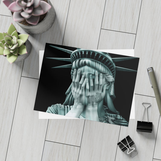 Political Notecards, Political Postcards w/Envelopes, 10, 30 or 50 Packs, 5" x 7", Vote Postcards, Social Justice Postcards, Resistance Postcards