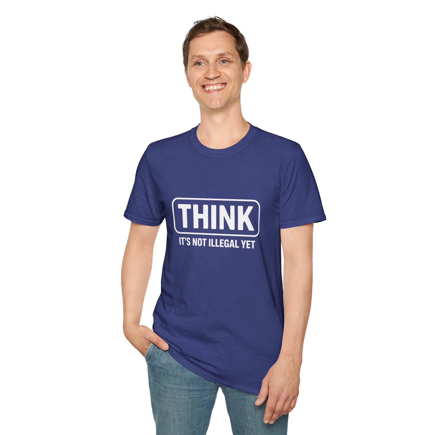 Think It's Not Illegal Yet Tshirt, Funny Political Tshirt, Funny Anti Trump Tshirt, Unisex Style, Multiple Colors, Free Shipping,