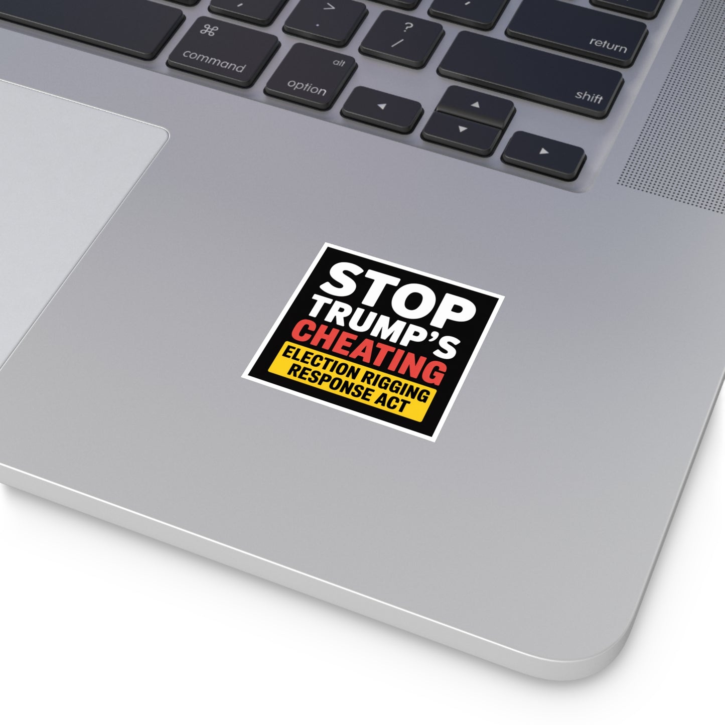 Election Rigging Response Act Sticker, Prop 50 Sticker, Stop Trump's Cheating, Fair Maps Sticker, Indoor/Outdoor, Multiple Sizes