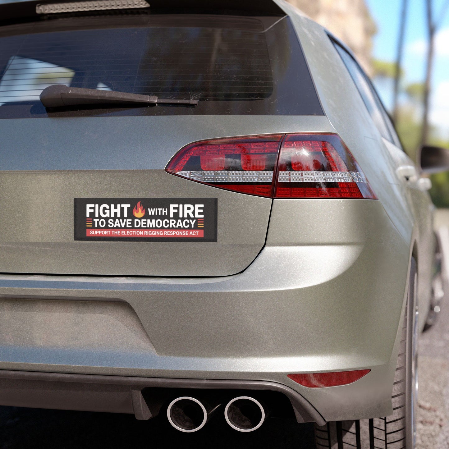 Election Rigging Response Act Car Magnet, Prop 50 Car Magnet, Election Rigging Magnet, CA Protest Sign, Free Shipping