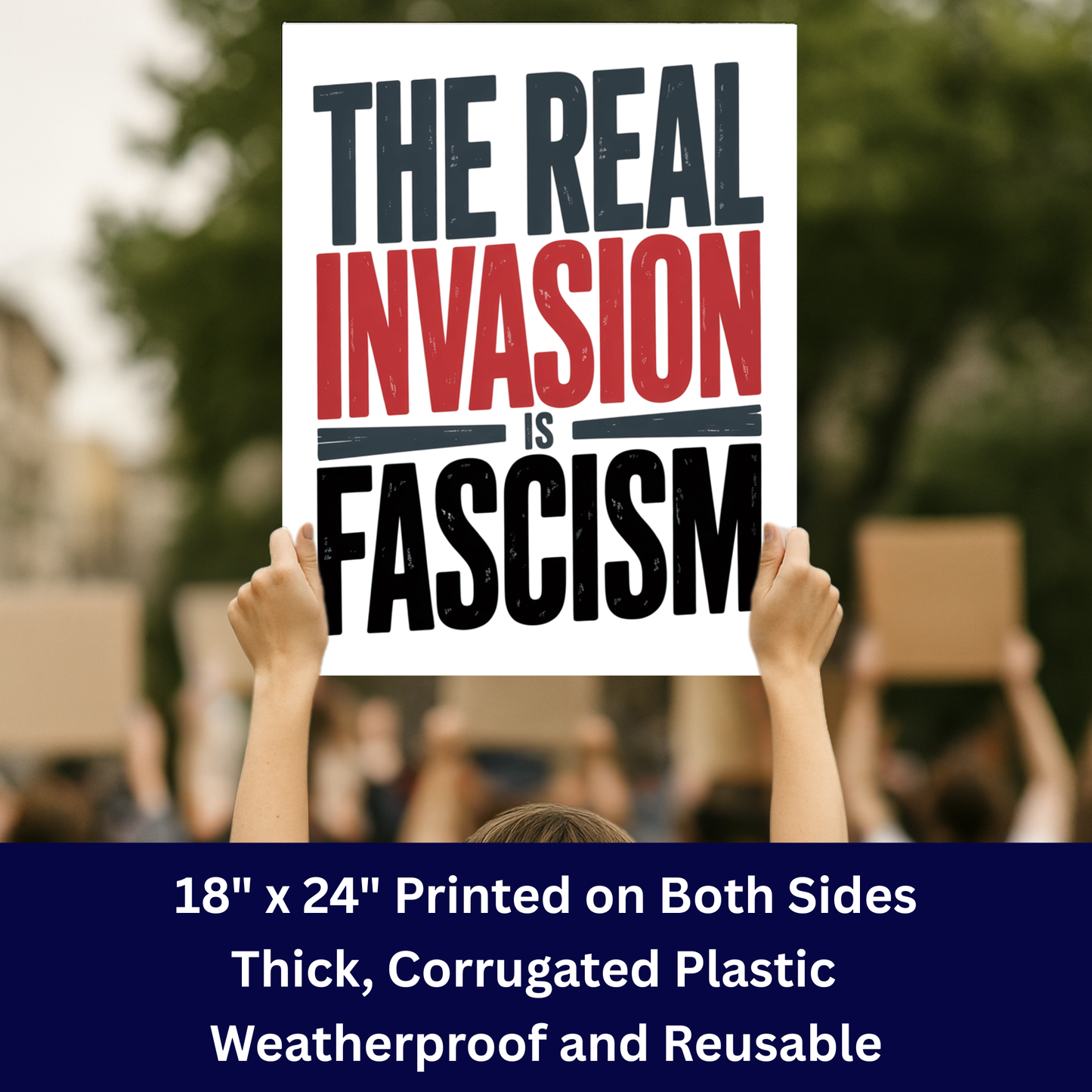 ICE Protest Signs β Wholesale Sign Packs - 18β³Γ 24β³ - High Profit Margin
