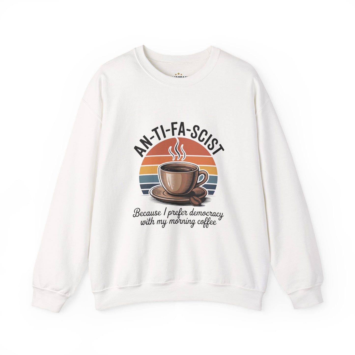 Funny Antifa Sweatshirt, Anti Fascist Sweatshirt, Anti Fascism Sweatshirt, Funny Anti Trump Sweatshirt, Unisex Style, Multiple Colors, Free Shipping,