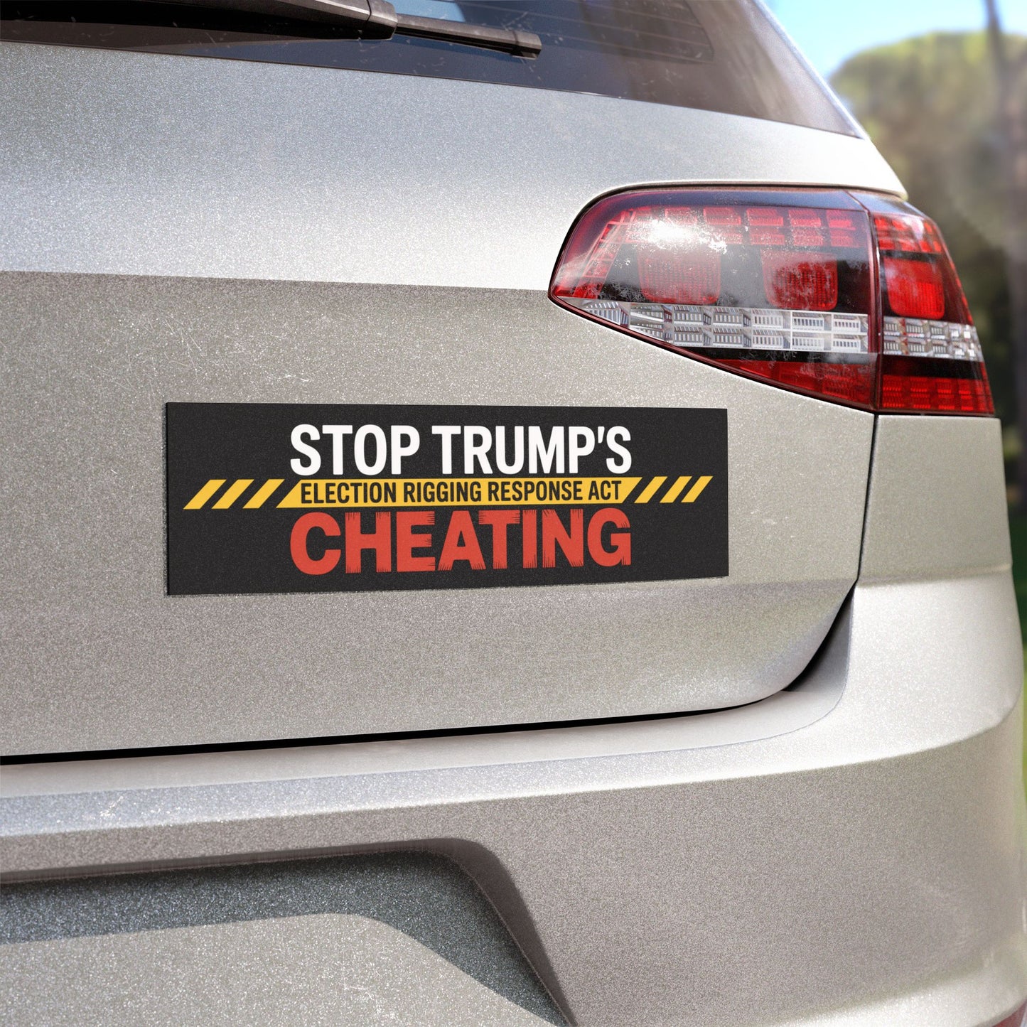 Election Rigging Response Act Car Magnet, Prop 50 Car Magnet, Election Rigging Magnet, CA Protest Sign, Free Shipping