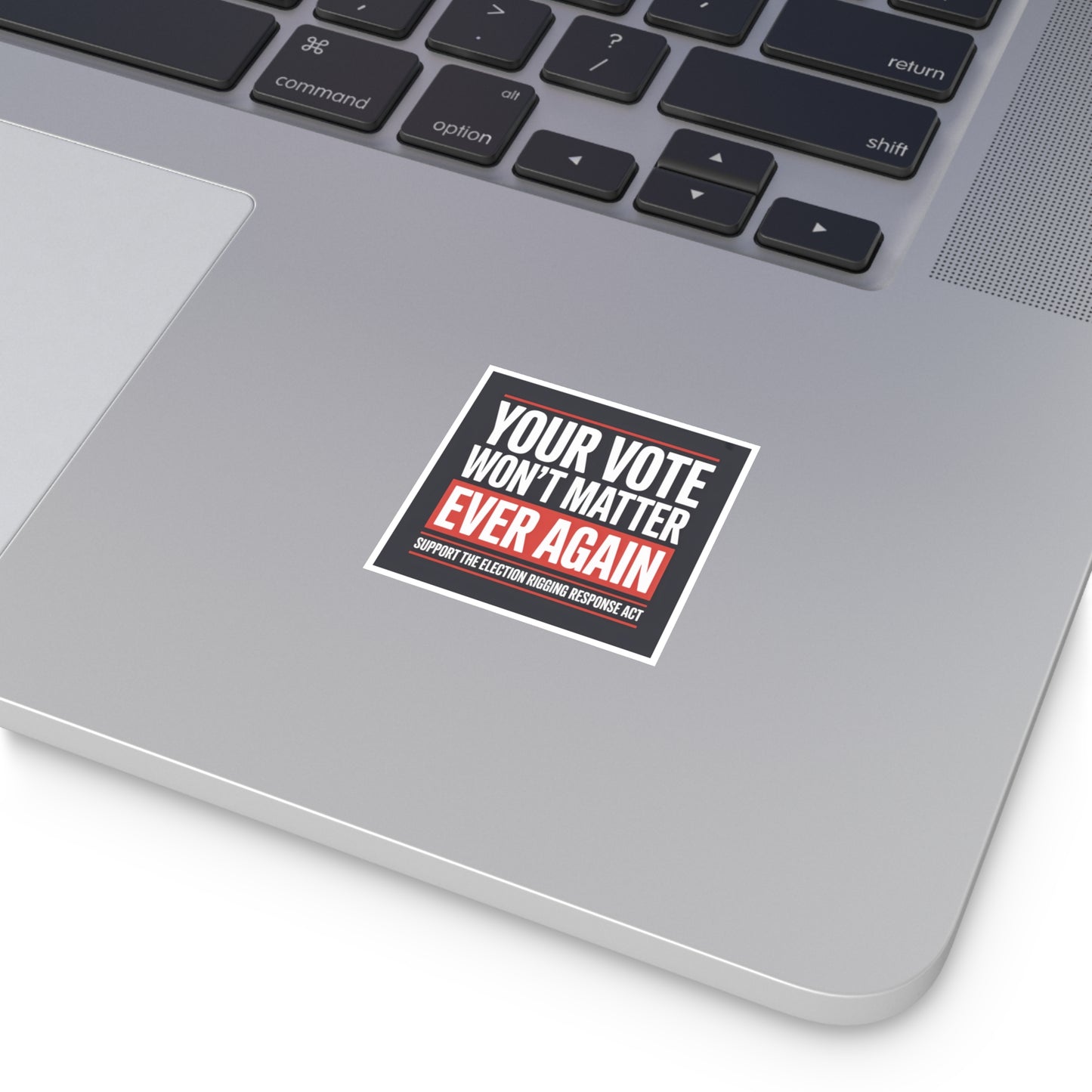 Election Rigging Response Act Sticker, Prop 50 Sticker, Stop Trump's Cheating, Fair Maps Sticker, Indoor/Outdoor, Multiple Sizes