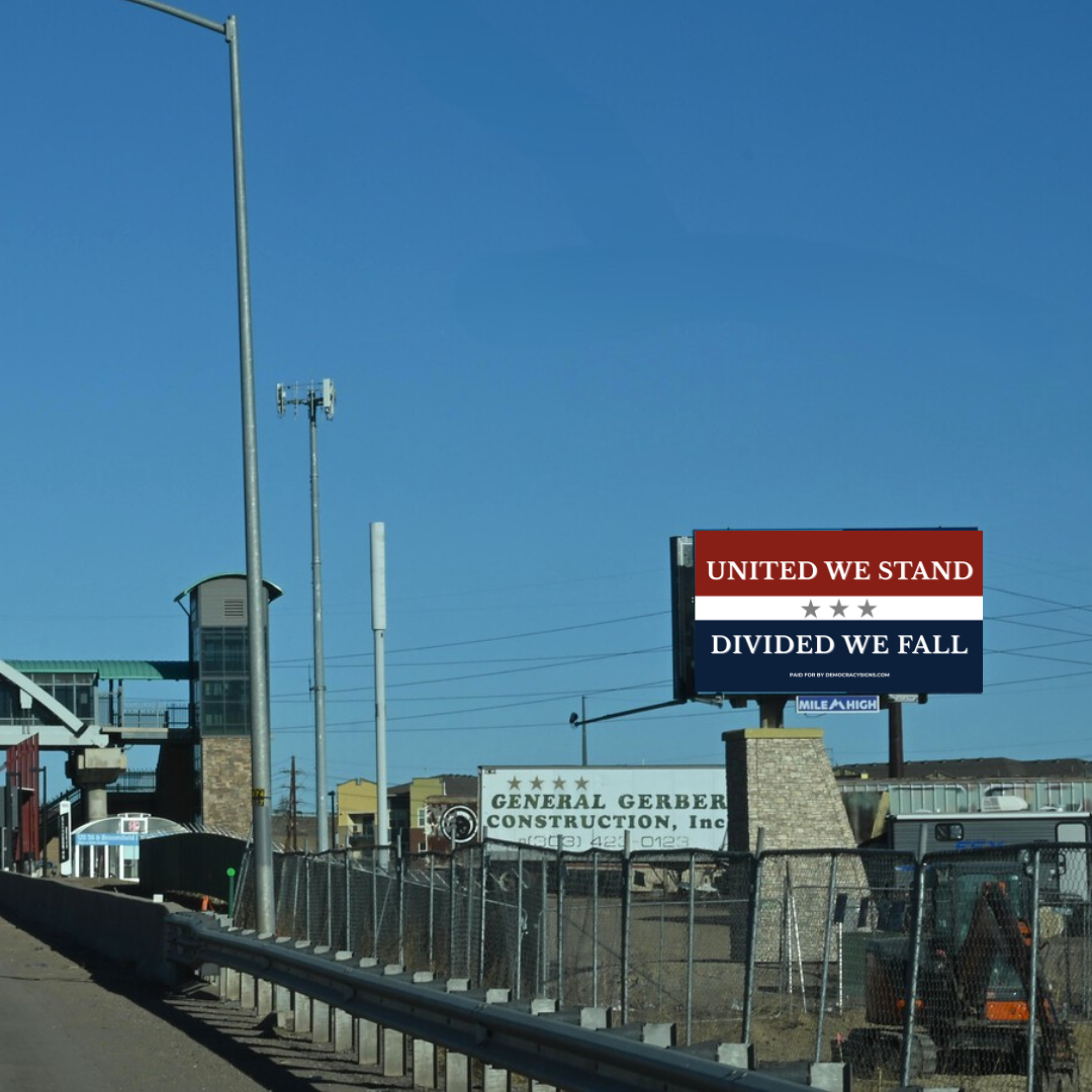 Sponsor the Hwy 36 Billboard — Broomfield, CO (Denver Direction)