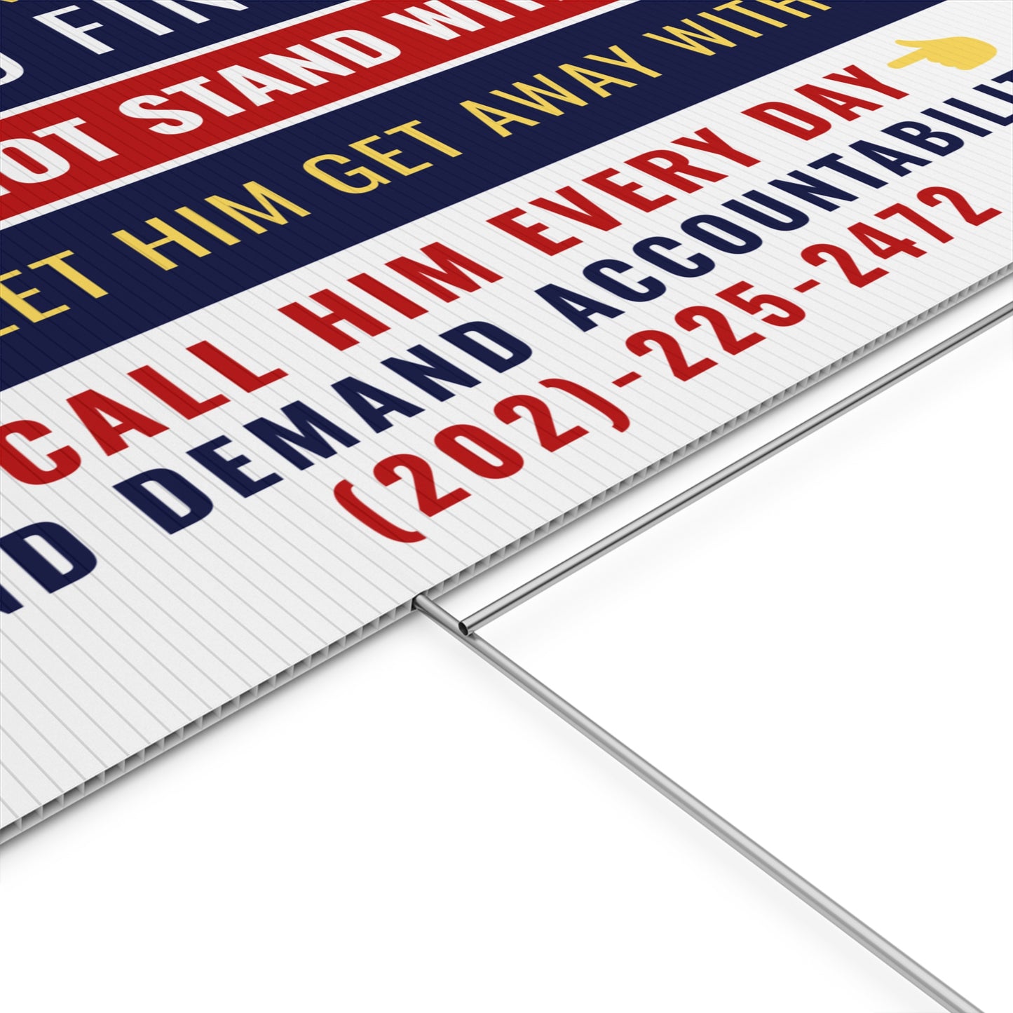 Minnesota Congressman Brad Finstad 24" x 18" Yard Signs w/H Stakes - Bulk Orders - Low Minimum Quantity - Free Shipping