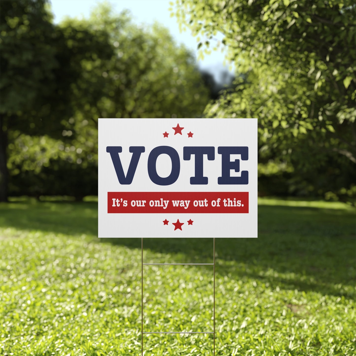 Vote Yard Sign, Midterms Yard Sign, Election Yard Sign